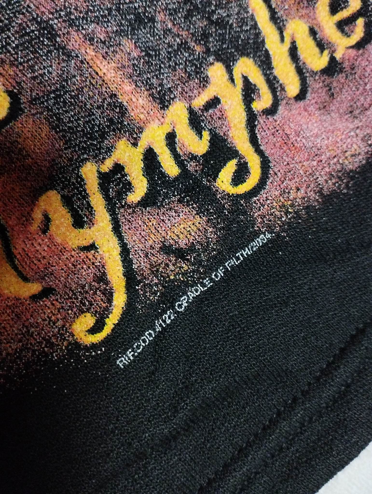 Band Tees × Vintage Vintage Cradle of Filth Nymphetamine Metal Hoodie 2004 Size US M / EU 48-50 / 2 - 5 Thumbnail