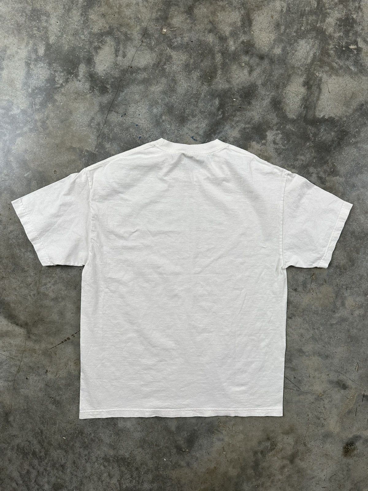 Pleasures Pleasures OG White + Green Logo Tee Sz. XL Size US XL / EU 56 / 4 - 4 Thumbnail