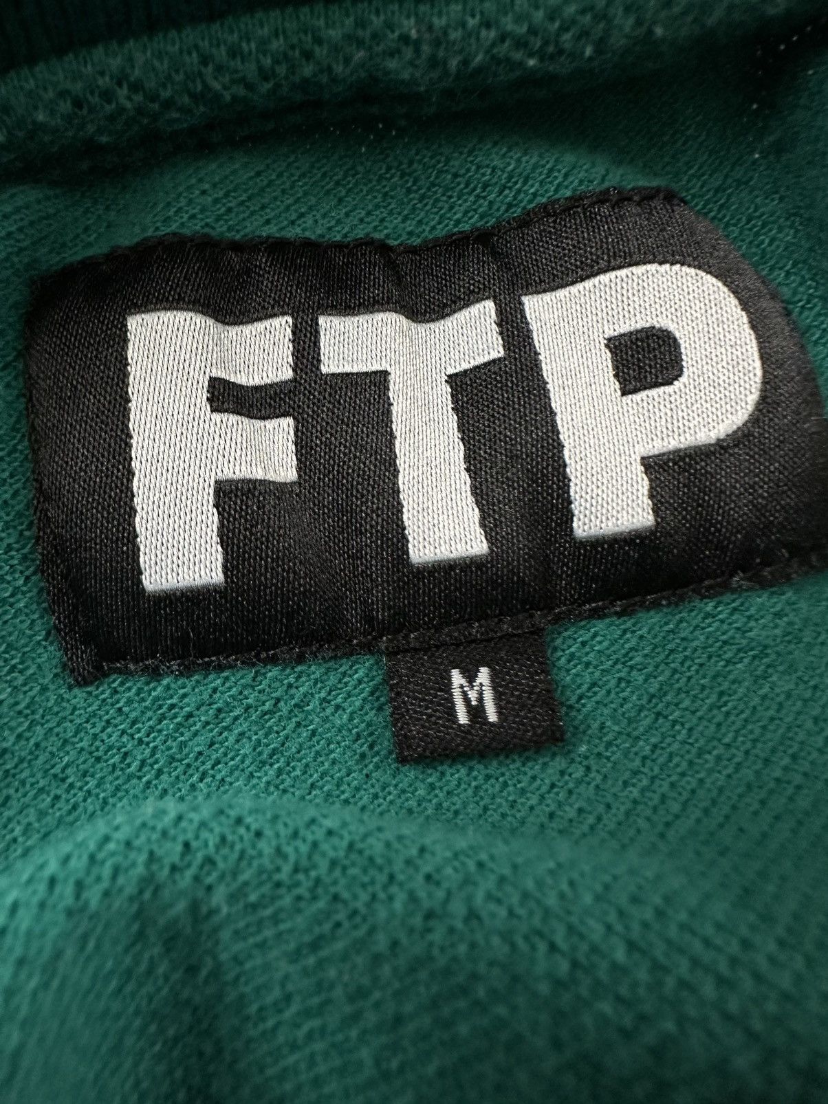 Fuck The Population Fuck The Population Tape Logo Polo Green + Khaki Sz. Medium Size US M / EU 48-50 / 2 - 3 Thumbnail
