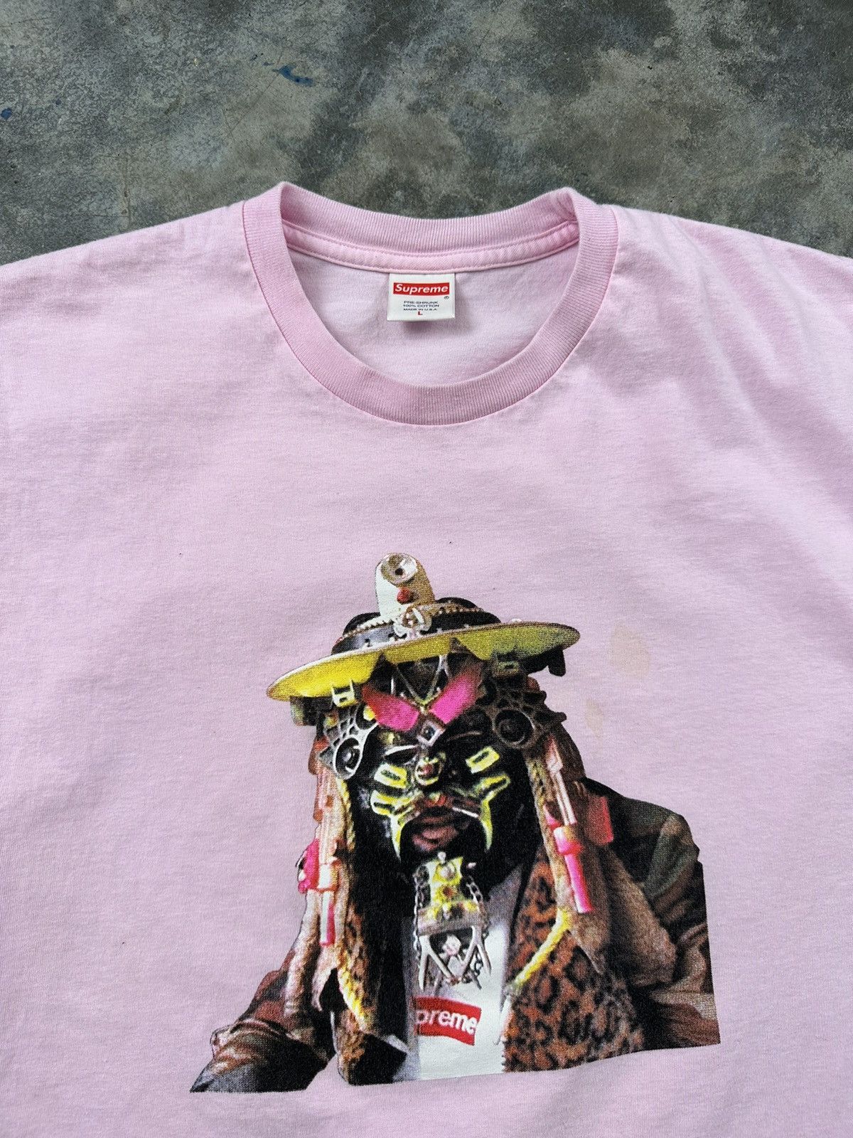 Supreme Supreme Rammellzee Tee Pink SS20 Sz. Large RARE Size US L / EU 52-54 / 3 - 3 Thumbnail