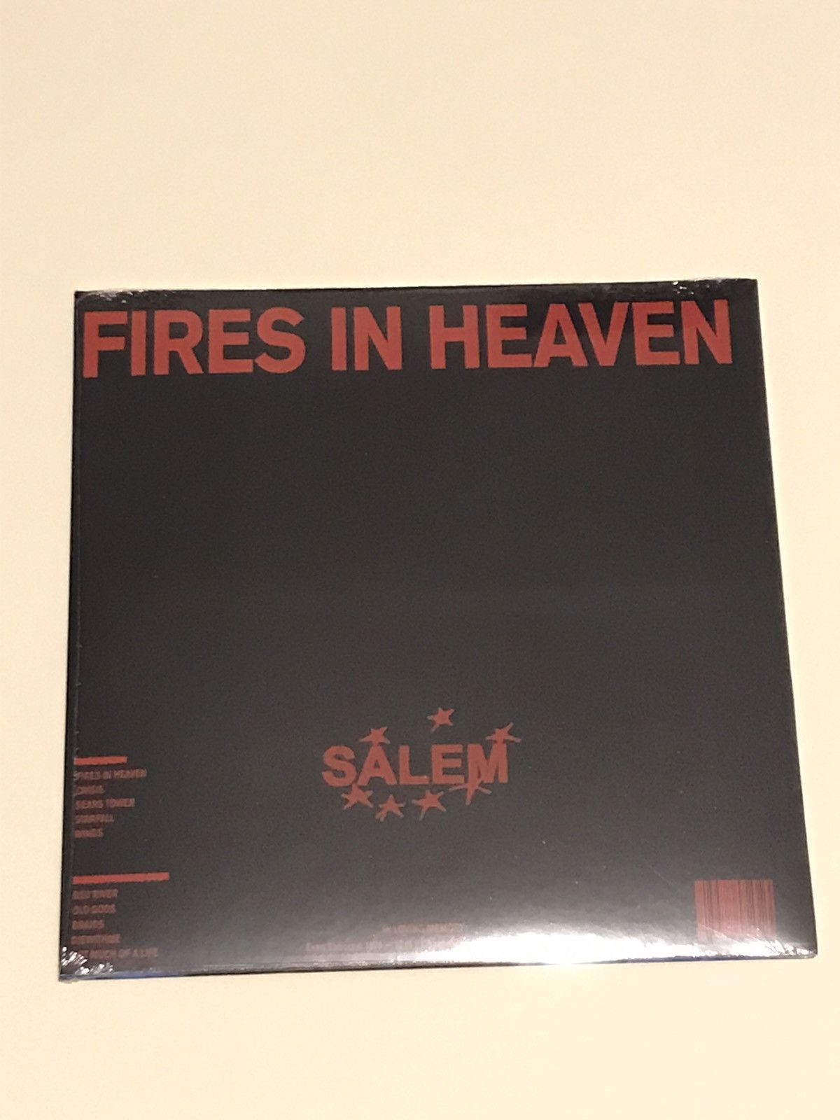 Band Tees S4LEM / SALEM 'Fires in Heaven' Exclusive Red Vinyl ...