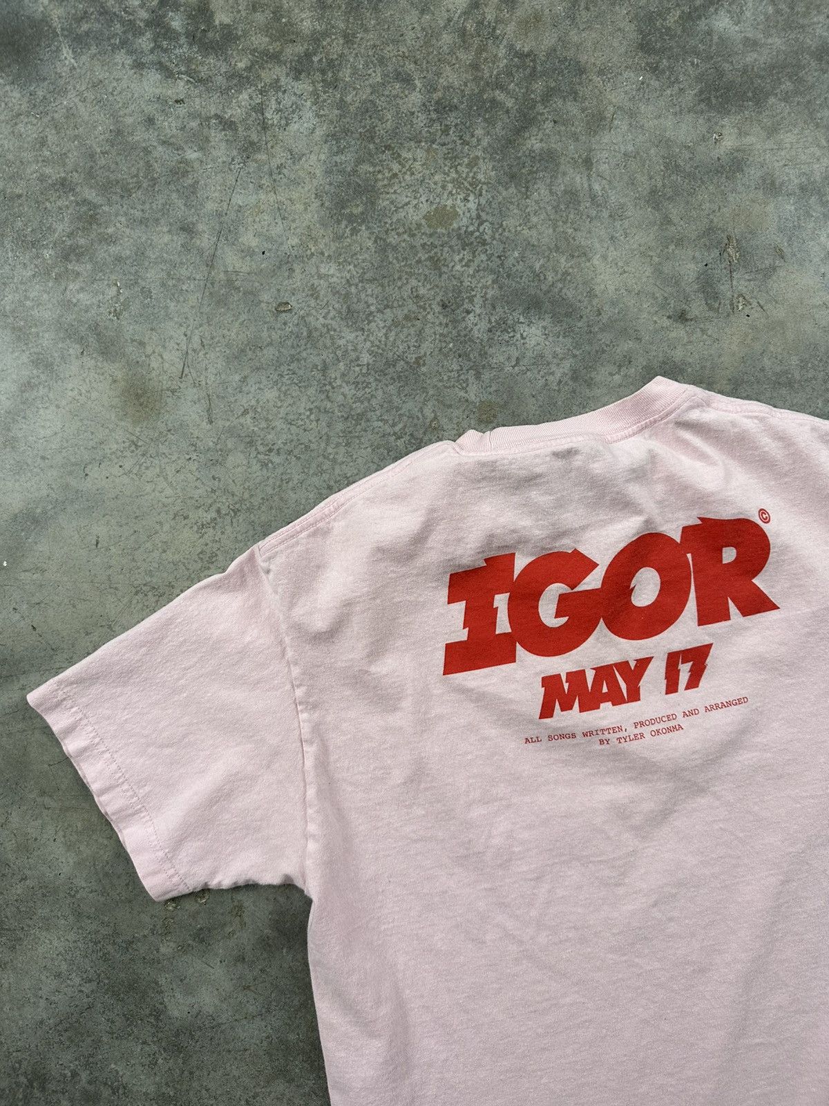 Golf Wang Golf Wang Igor Album Release Tee Pink Sz. Large Size US L / EU 52-54 / 3 - 2 Thumbnail
