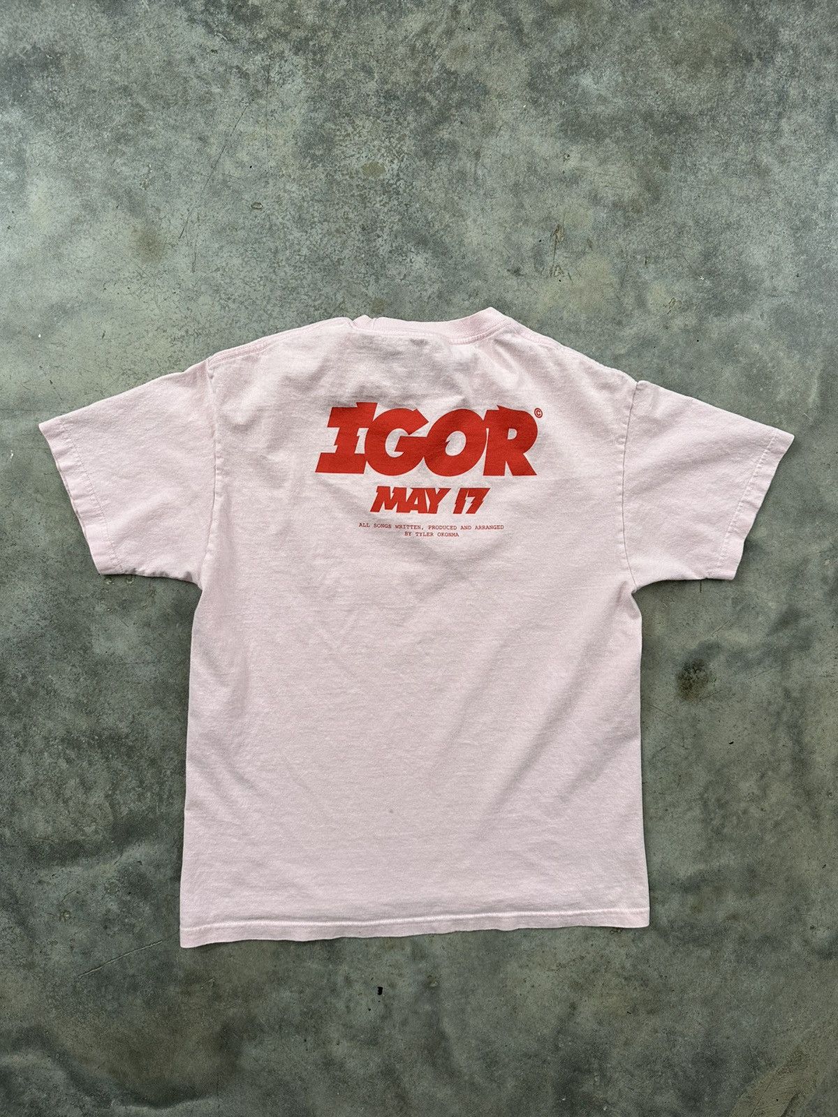 Golf Wang Golf Wang Igor Album Release Tee Pink Sz. Large Size US L / EU 52-54 / 3 - 1 Thumbnail