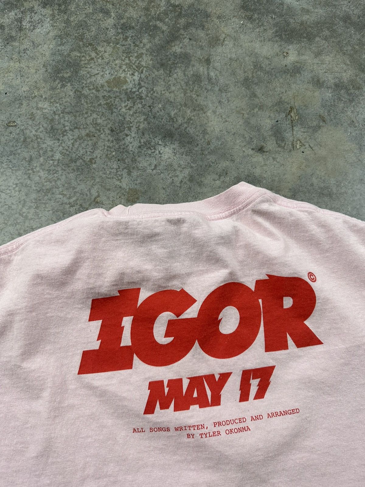 Golf Wang Golf Wang Igor Album Release Tee Pink Sz. Large Size US L / EU 52-54 / 3 - 3 Thumbnail