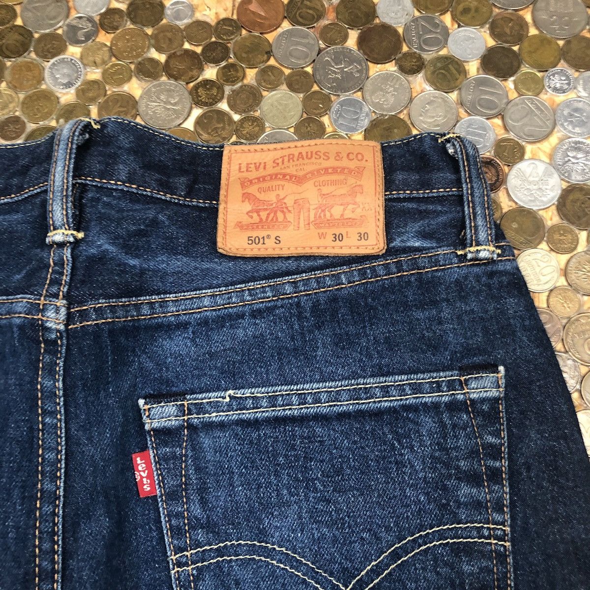 Levi’s 501 denim jacket W30 L30