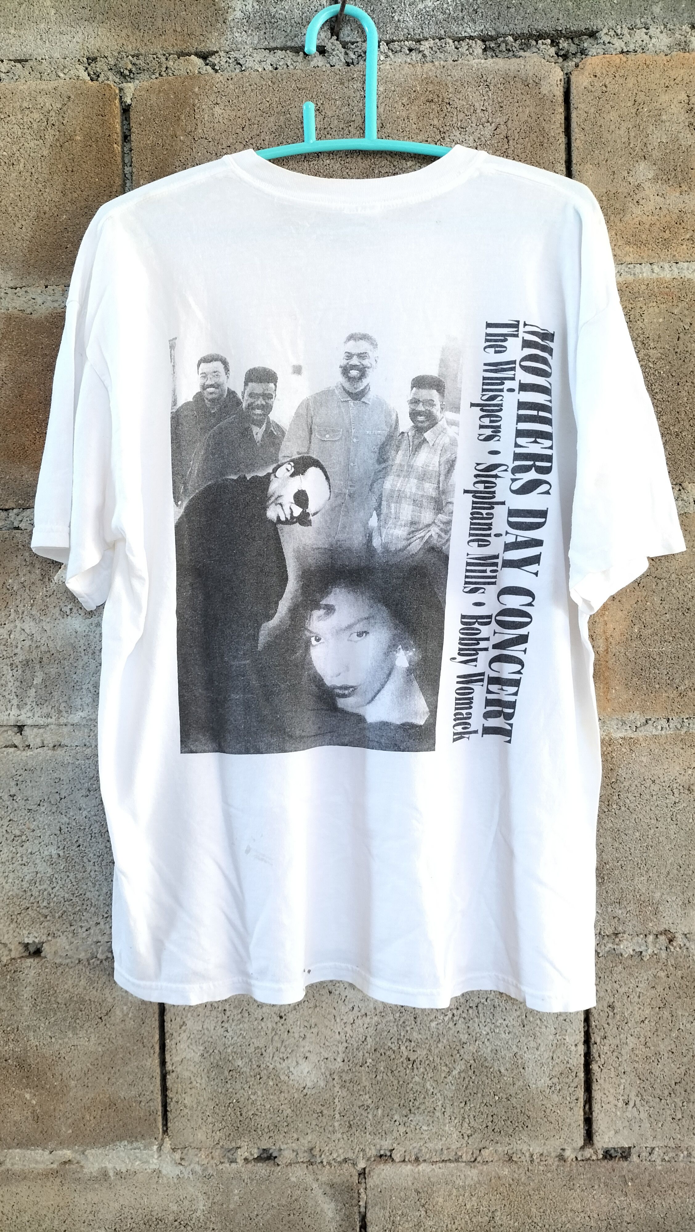 Band Tees Vintage The Whishers Bobby Womack Staphanie Mills Motherday Size US XL / EU 56 / 4 - 7 Thumbnail
