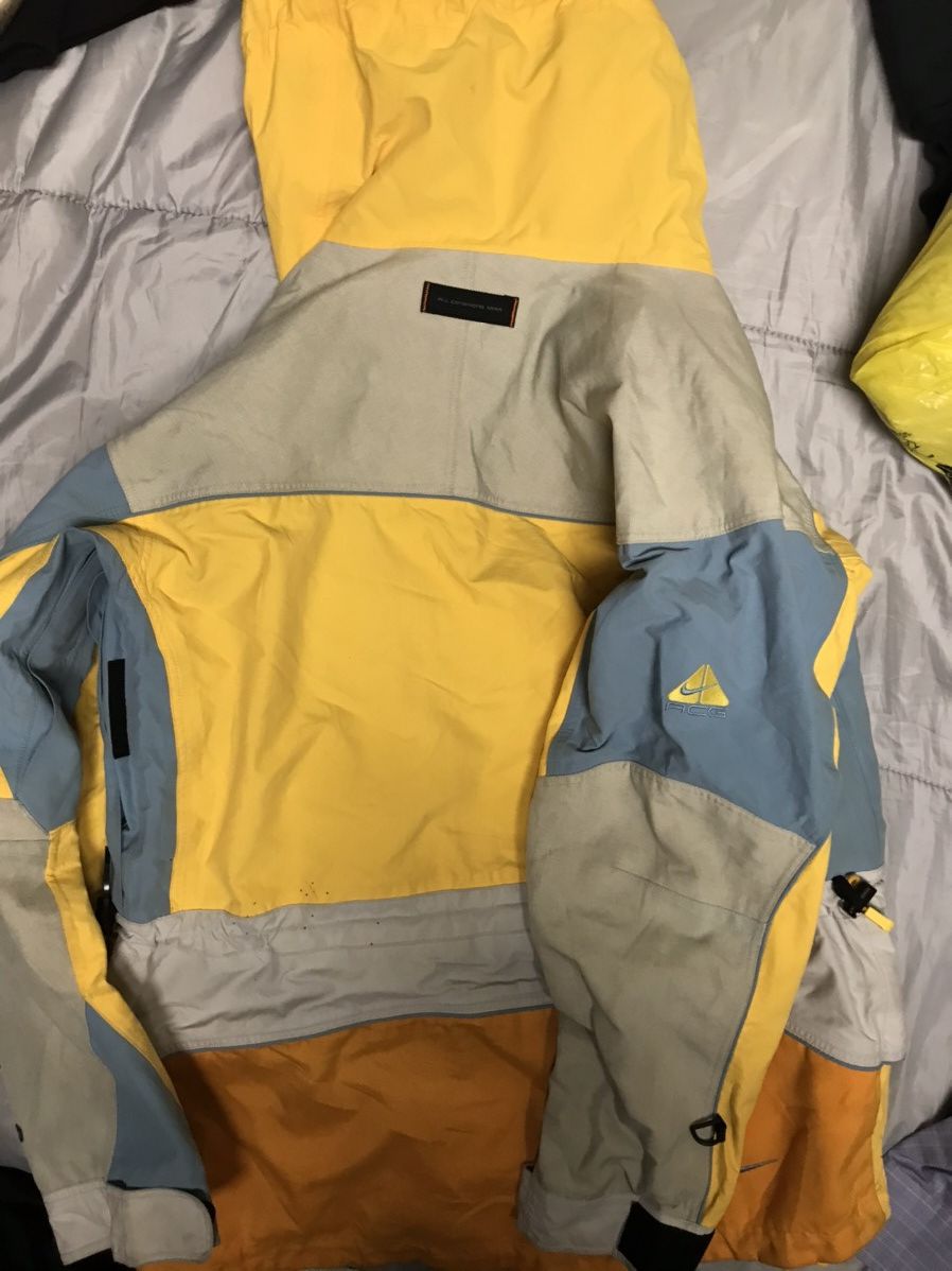 Nike × Nike ACG × Vintage Nike acg jacket citrus medium Size US M / EU 48-50 / 2 - 4 Thumbnail