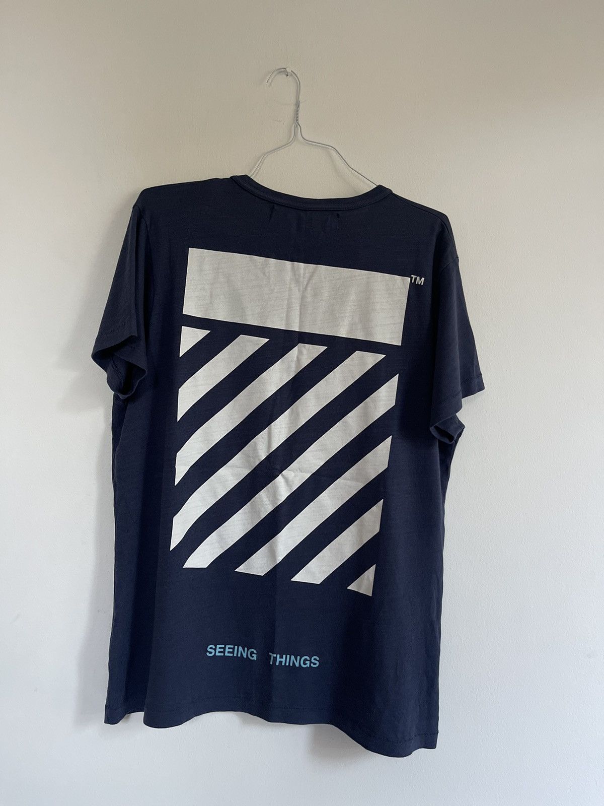 Off-White Off white Caravaggio TEE Size US L / EU 52-54 / 3 - 2 Thumbnail