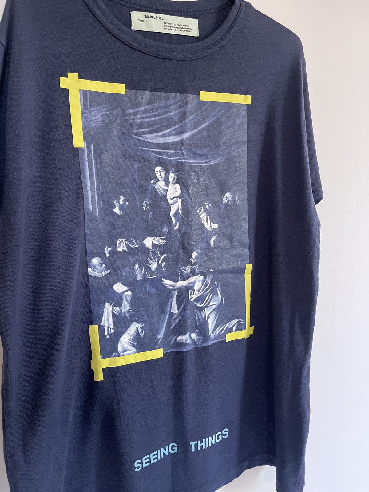 Off-White Off white Caravaggio TEE Size US L / EU 52-54 / 3 - 6 Thumbnail