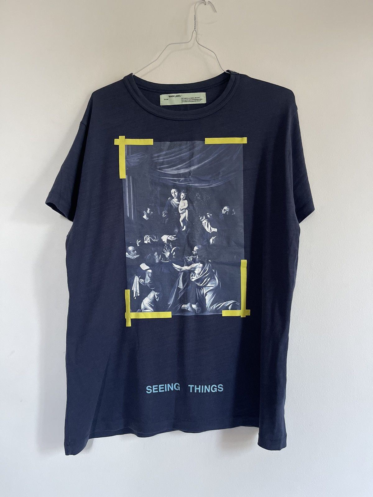 Off-White Off white Caravaggio TEE Size US L / EU 52-54 / 3 - 5 Thumbnail