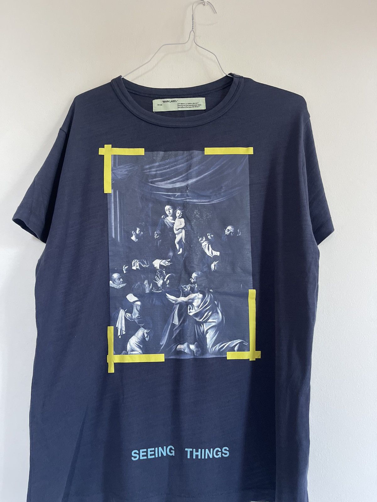 Off-White Off white Caravaggio TEE Size US L / EU 52-54 / 3 - 4 Thumbnail