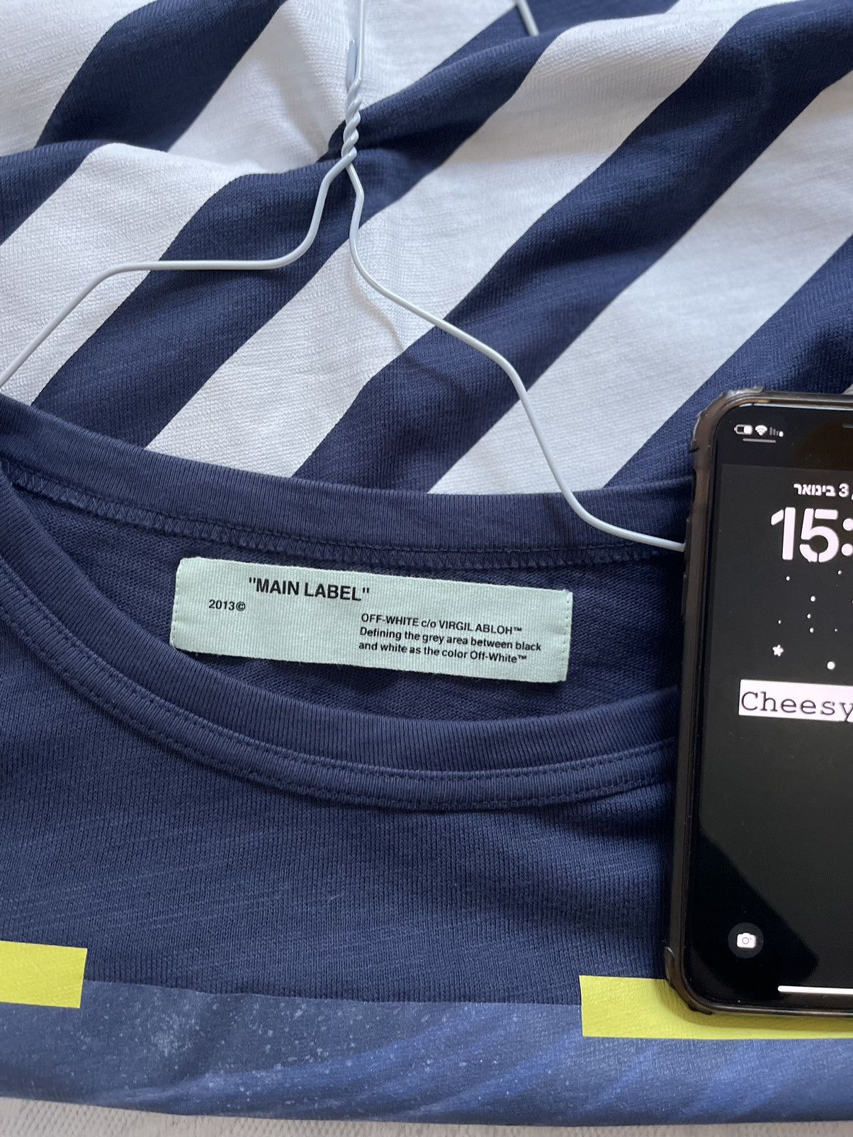 Off-White Off white Caravaggio TEE Size US L / EU 52-54 / 3 - 11 Thumbnail