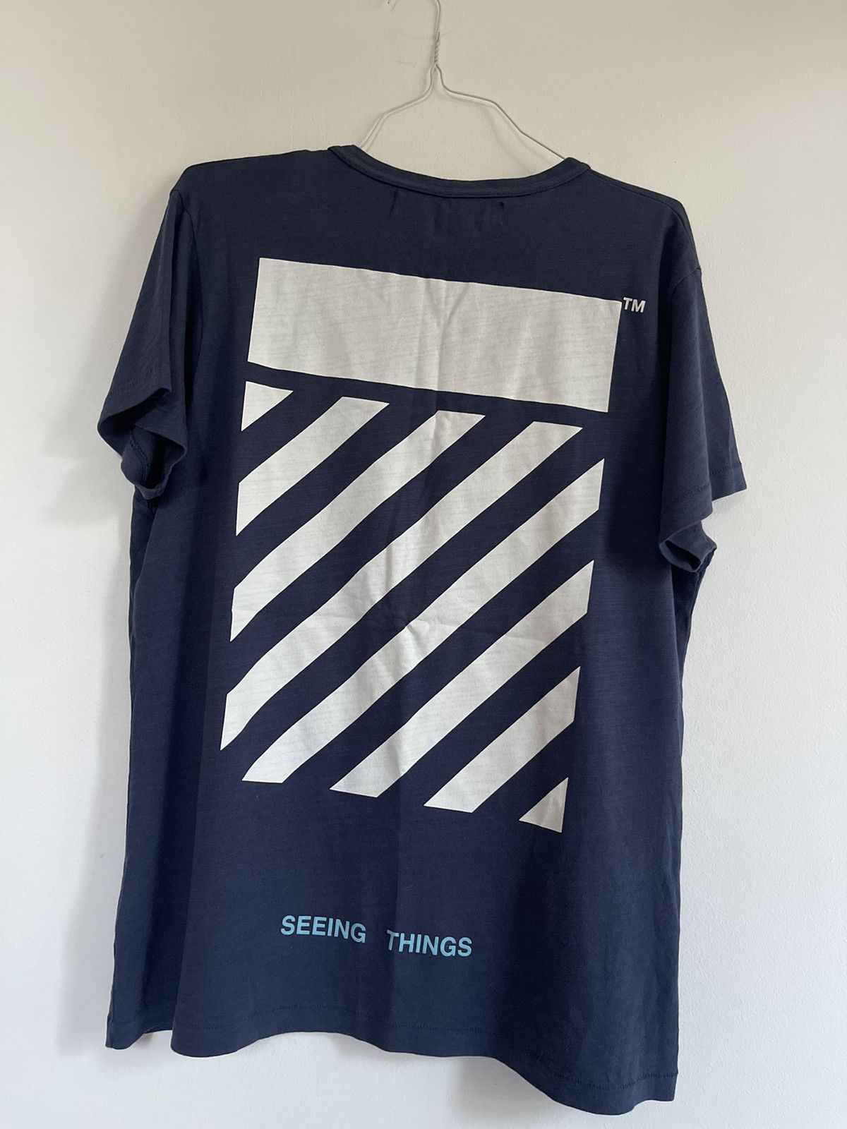 Off-White Off white Caravaggio TEE Size US L / EU 52-54 / 3 - 8 Thumbnail