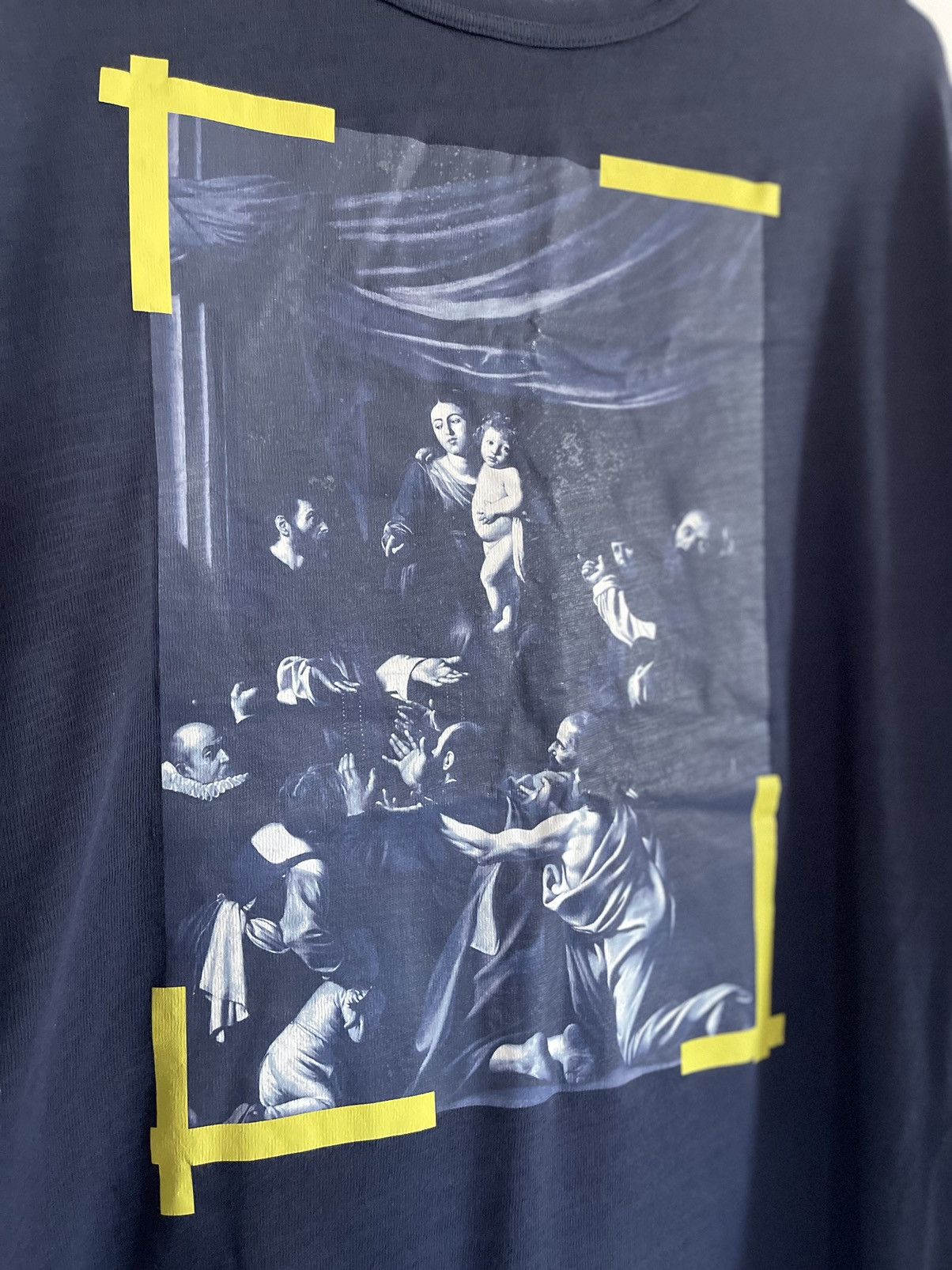 Off-White Off white Caravaggio TEE Size US L / EU 52-54 / 3 - 7 Thumbnail