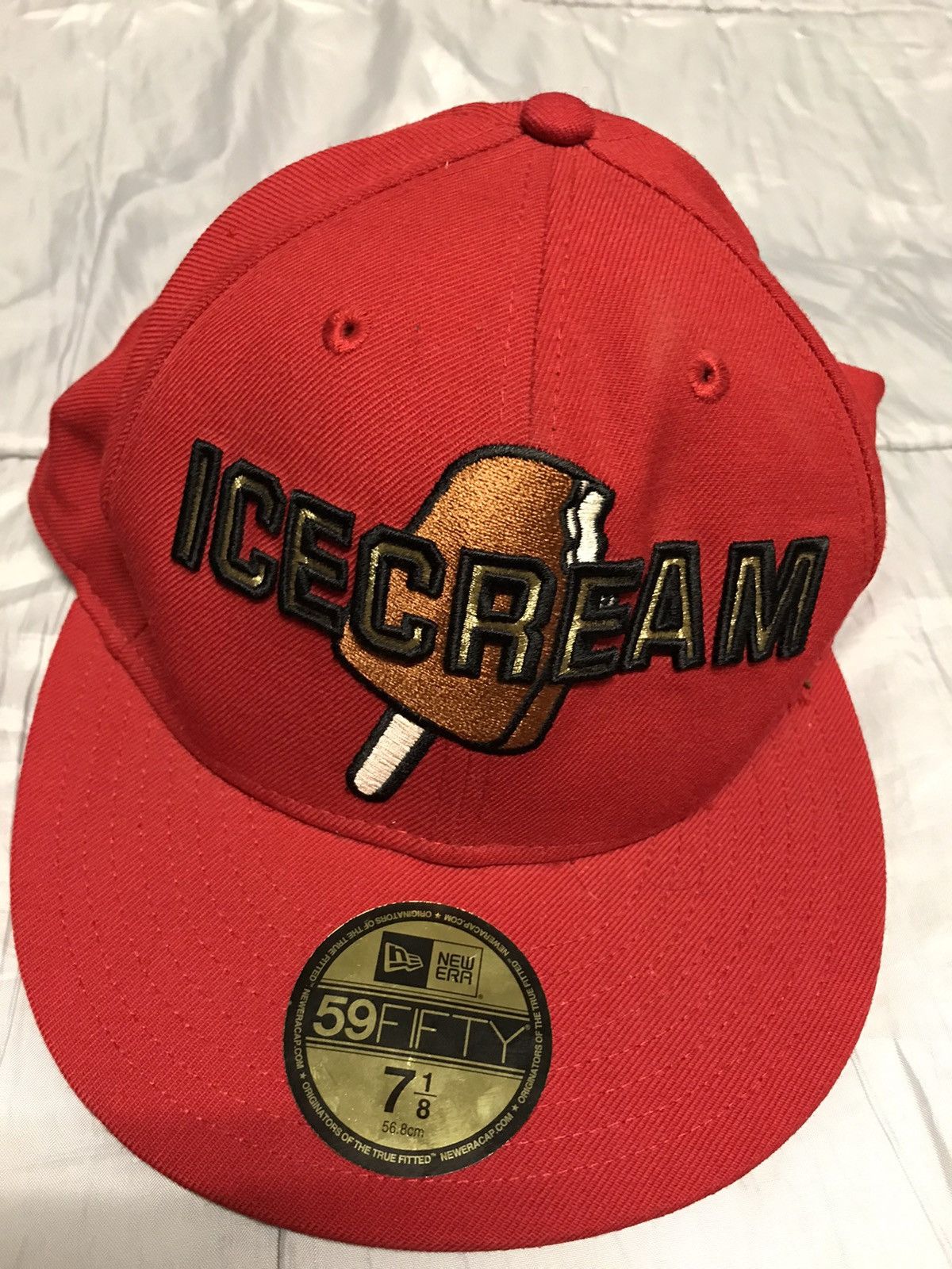 Billionaire Boys Club × New Era × Pharrell BBC ice cream hat 7 1/8 Size ONE SIZE - 10 Thumbnail