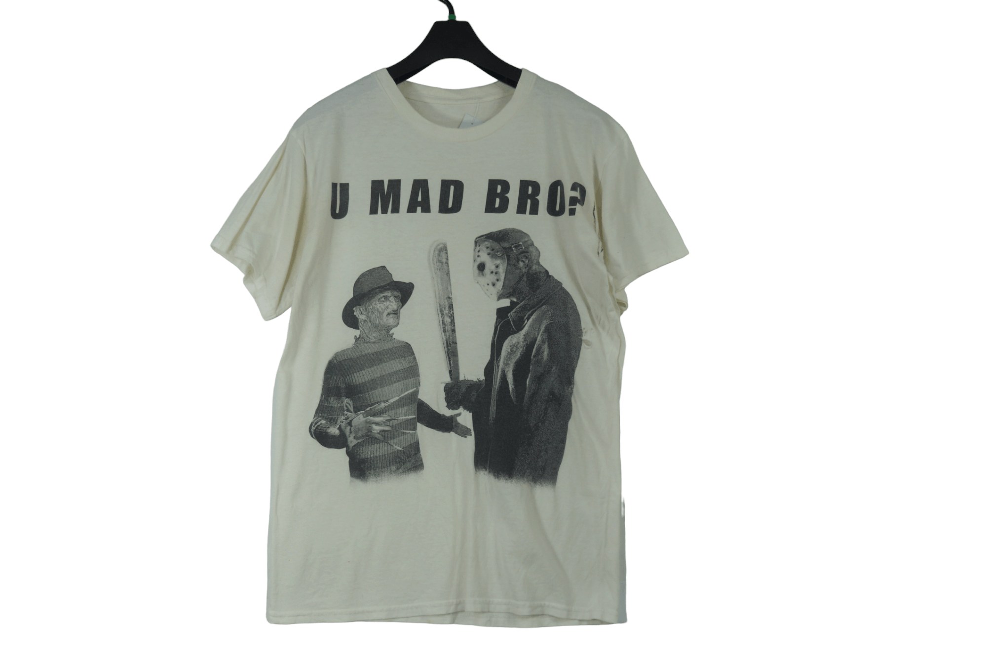 Rare!! Vintage Tshirt Movie U Mad Bro Spell Out