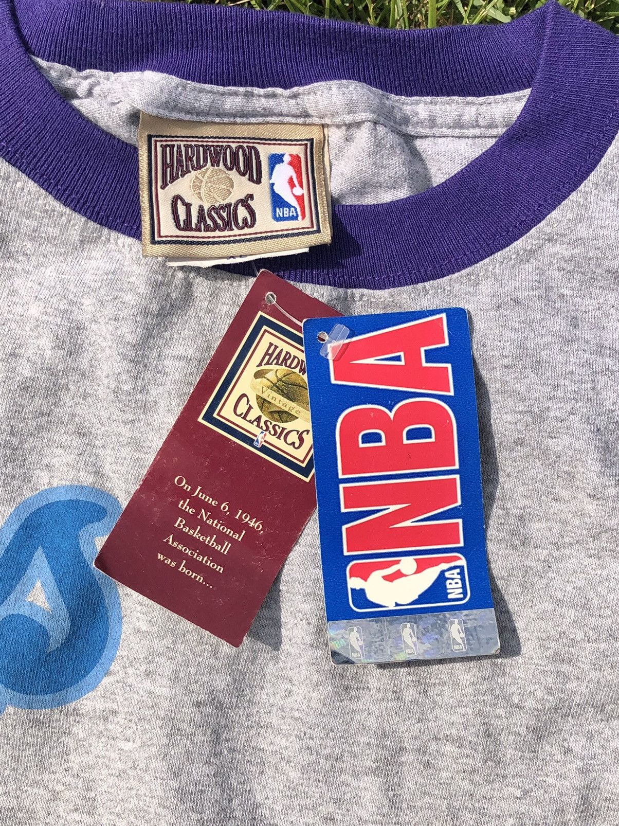 NBA × Vintage Vintage Los Angeles Lakers Shirt MPLS Kobe Bryant Shaq Size US XL / EU 56 / 4 - 2 Thumbnail
