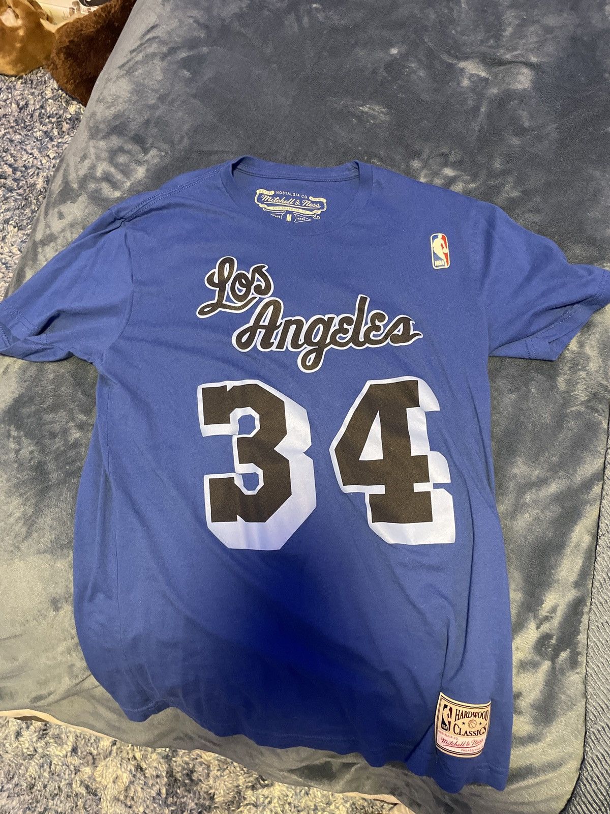 Mitchell & Ness × NBA × Vintage Shaquille O’Neal LA Lakers T shirt throwback blue Size M Size US M / EU 48-50 / 2 - 1 Thumbnail