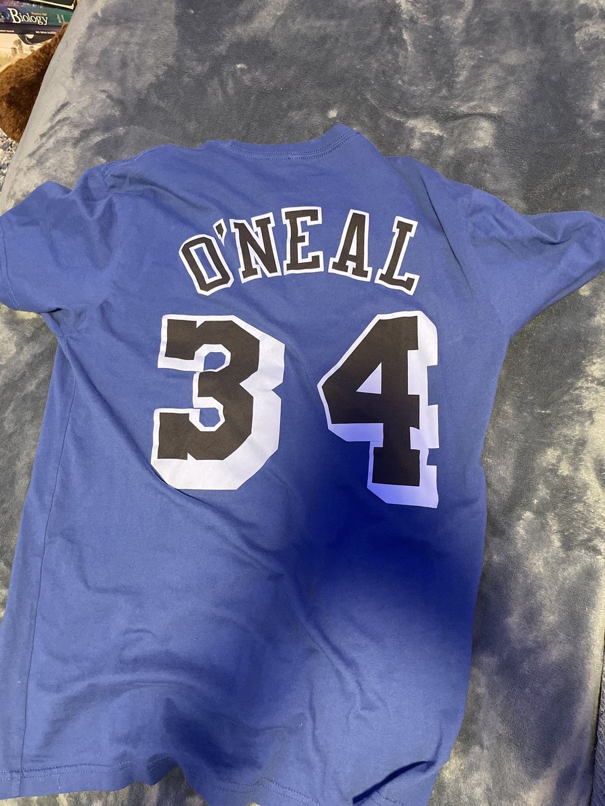 Mitchell & Ness × NBA × Vintage Shaquille O’Neal LA Lakers T shirt throwback blue Size M Size US M / EU 48-50 / 2 - 6 Thumbnail