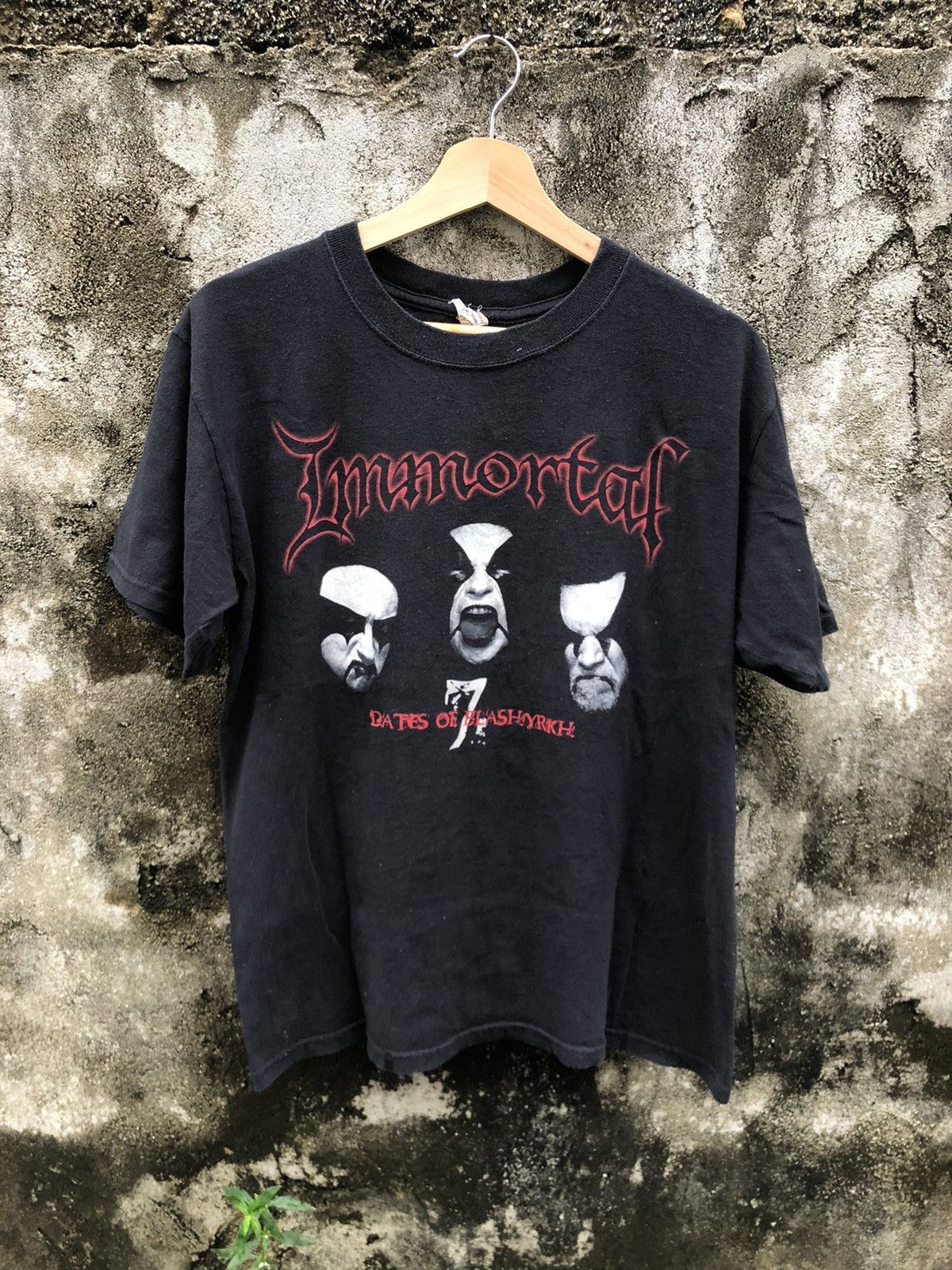 Band Tees × Vintage Rare🔥Vintage Immortal "7 Dates Of Blashyrkh" Tshirt Size US M / EU 48-50 / 2 - 1 Thumbnail