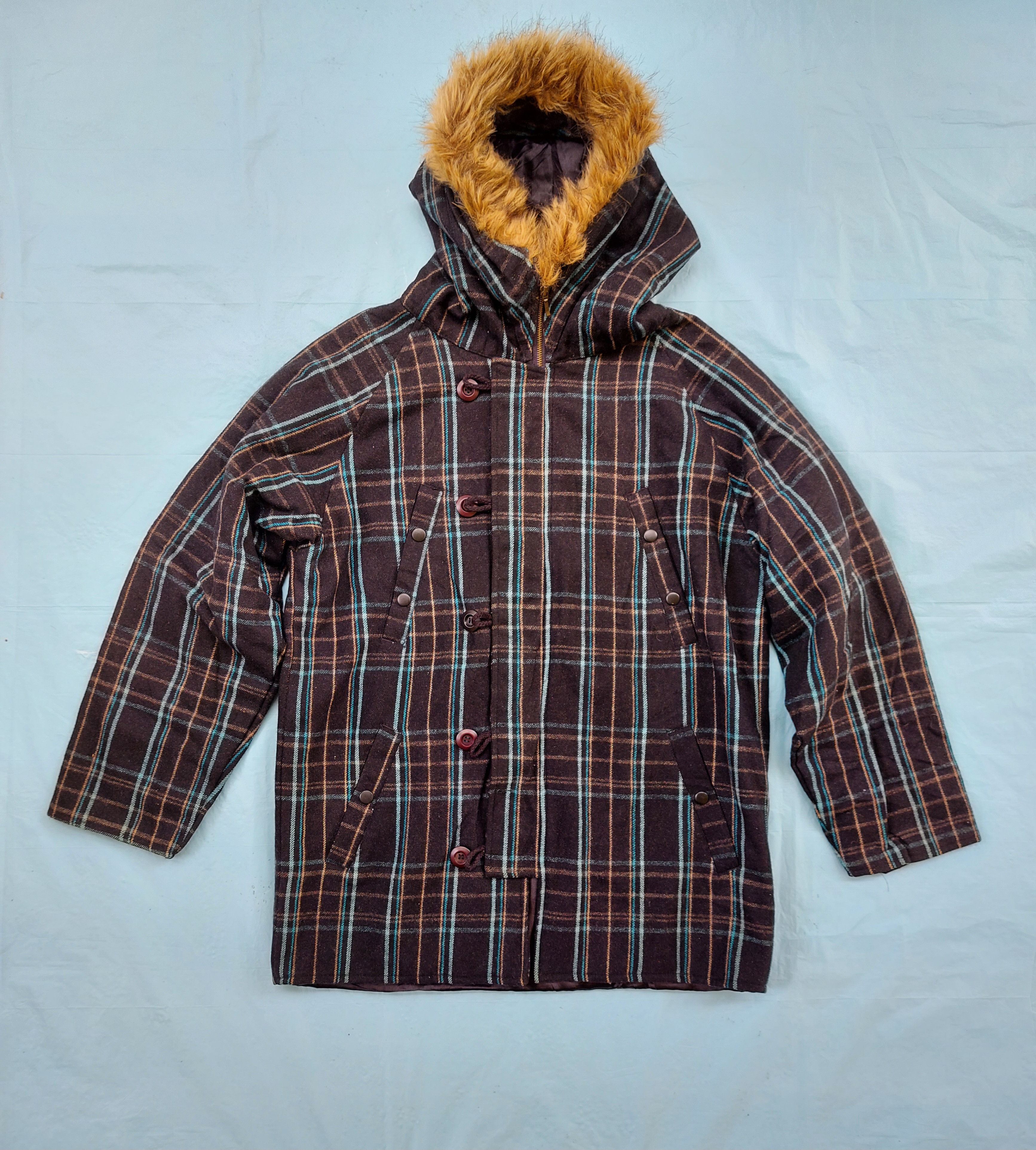 LONG PINE (LGPN) technical wear fur hoodie winter jacket