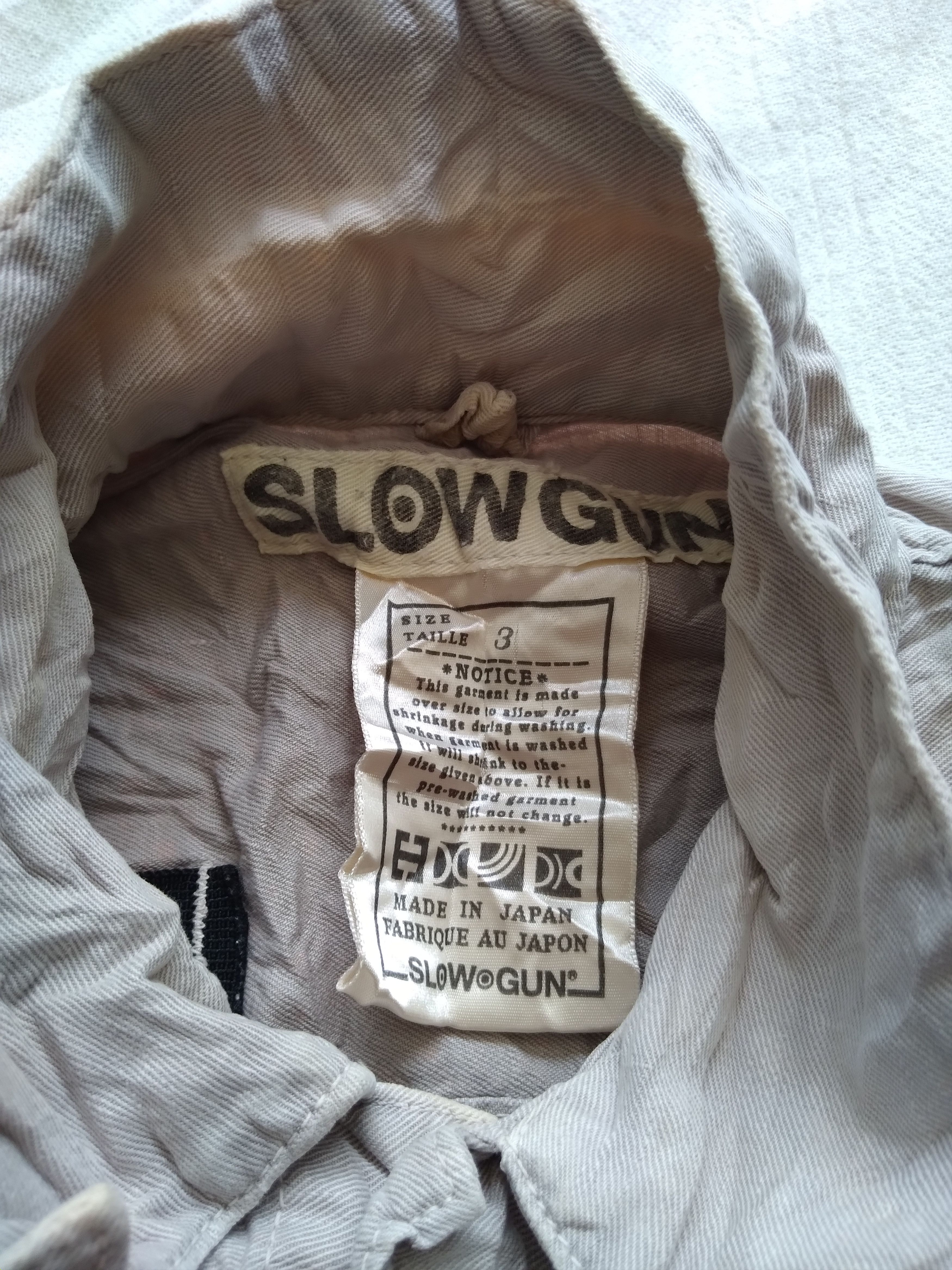 14th Addiction × Japanese Brand Japanese Designer Slow Gun Japan Double pocketed Jackets Size ONE SIZE - 6 Thumbnail