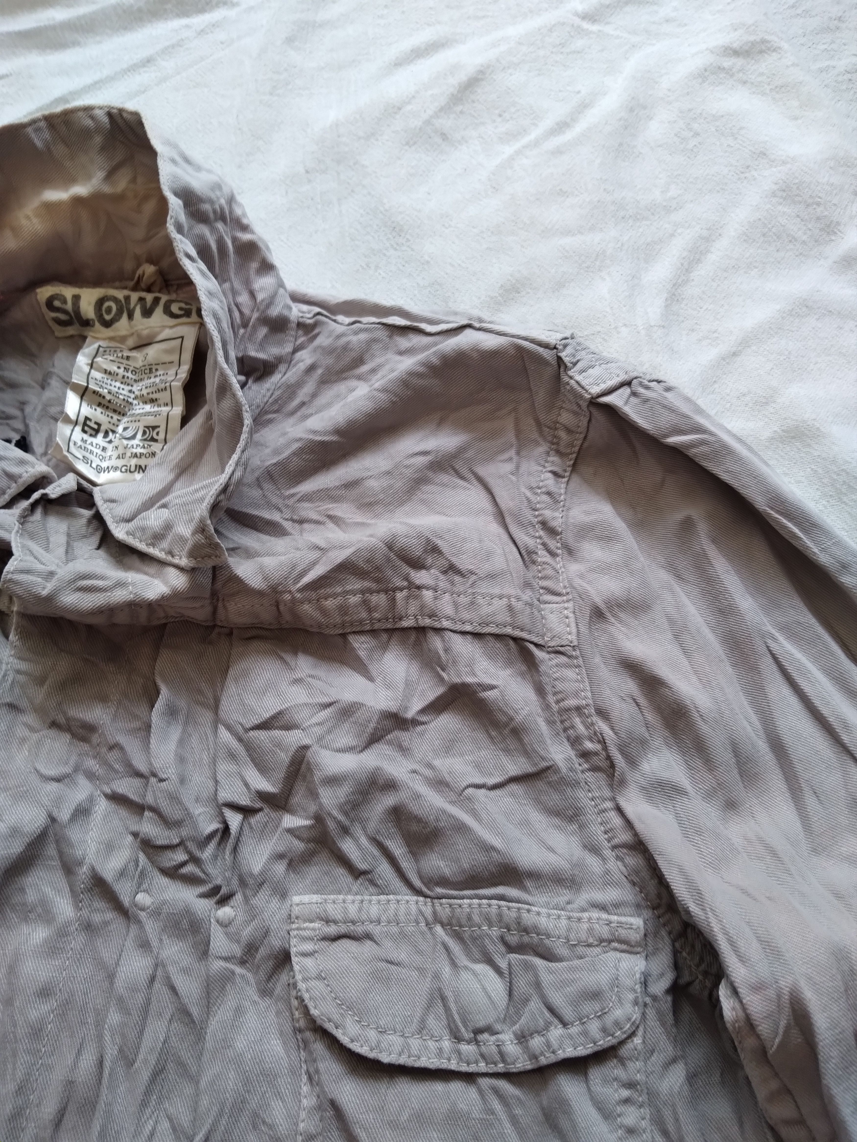 14th Addiction × Japanese Brand Japanese Designer Slow Gun Japan Double pocketed Jackets Size ONE SIZE - 5 Thumbnail