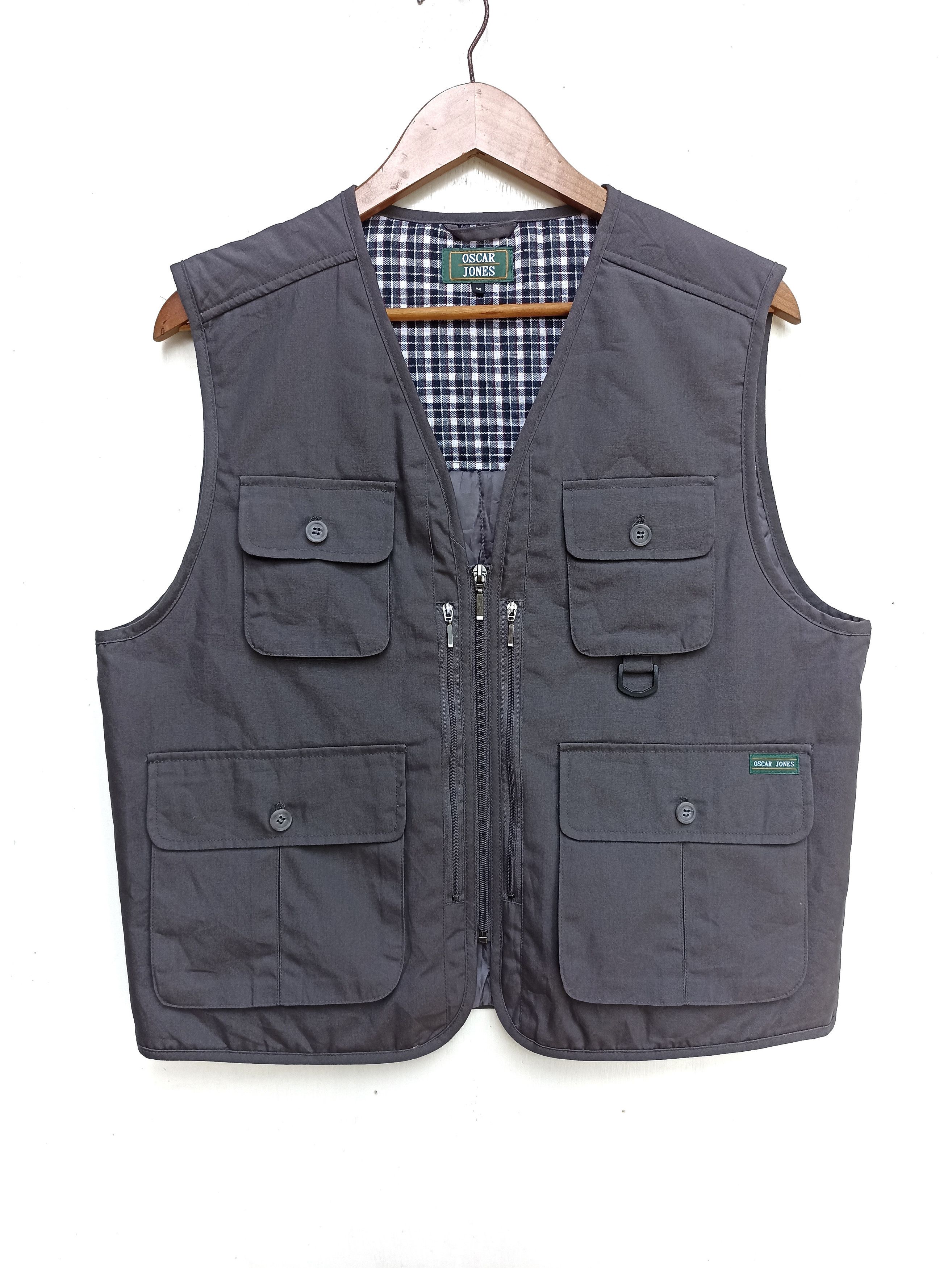 Japanese Brand Vintage Oscar Jones vest tactical gear multi pocket Size US M / EU 48-50 / 2 - 1 Thumbnail