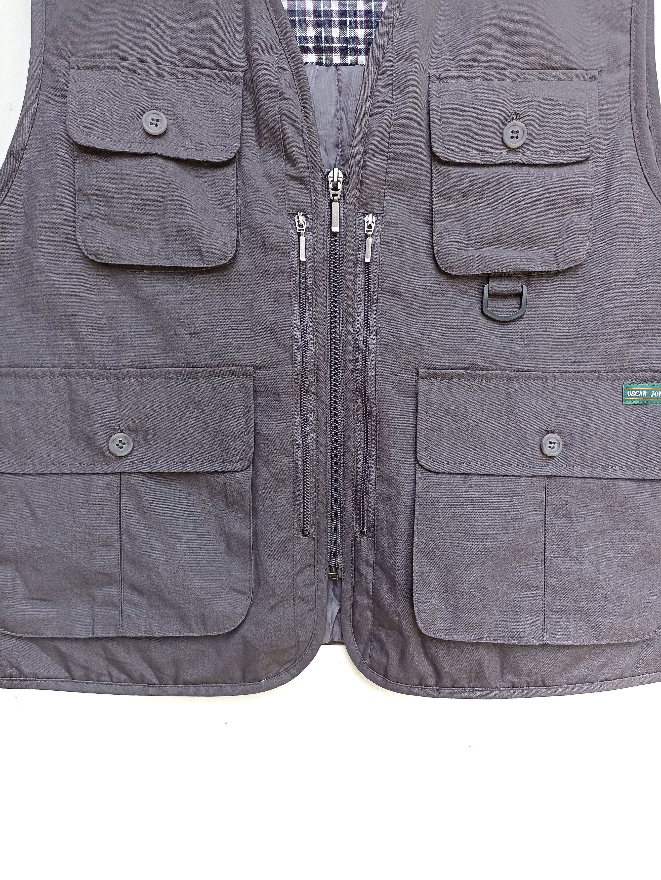 Japanese Brand Vintage Oscar Jones vest tactical gear multi pocket Size US M / EU 48-50 / 2 - 4 Thumbnail