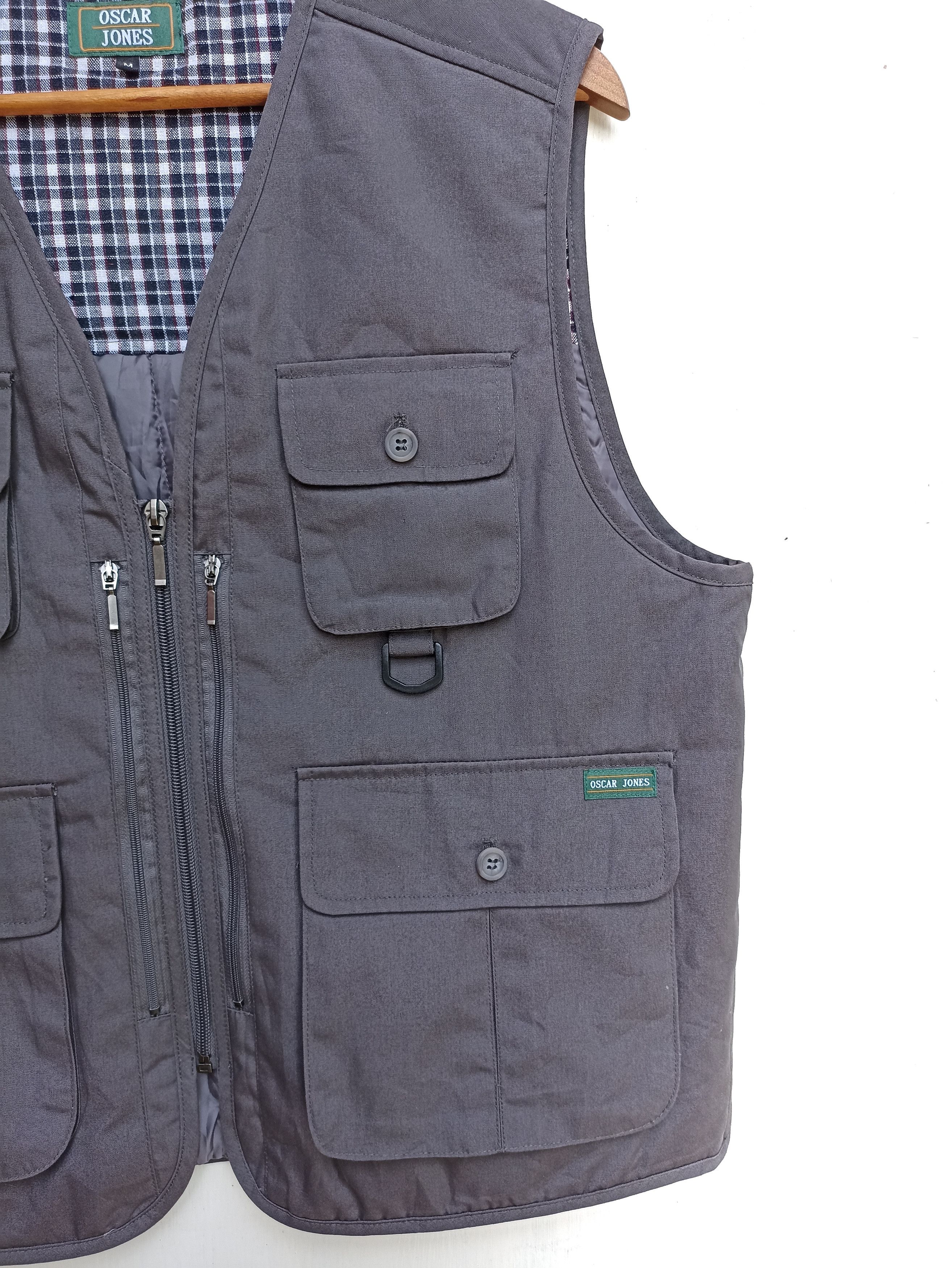 Japanese Brand Vintage Oscar Jones vest tactical gear multi pocket Size US M / EU 48-50 / 2 - 2 Thumbnail