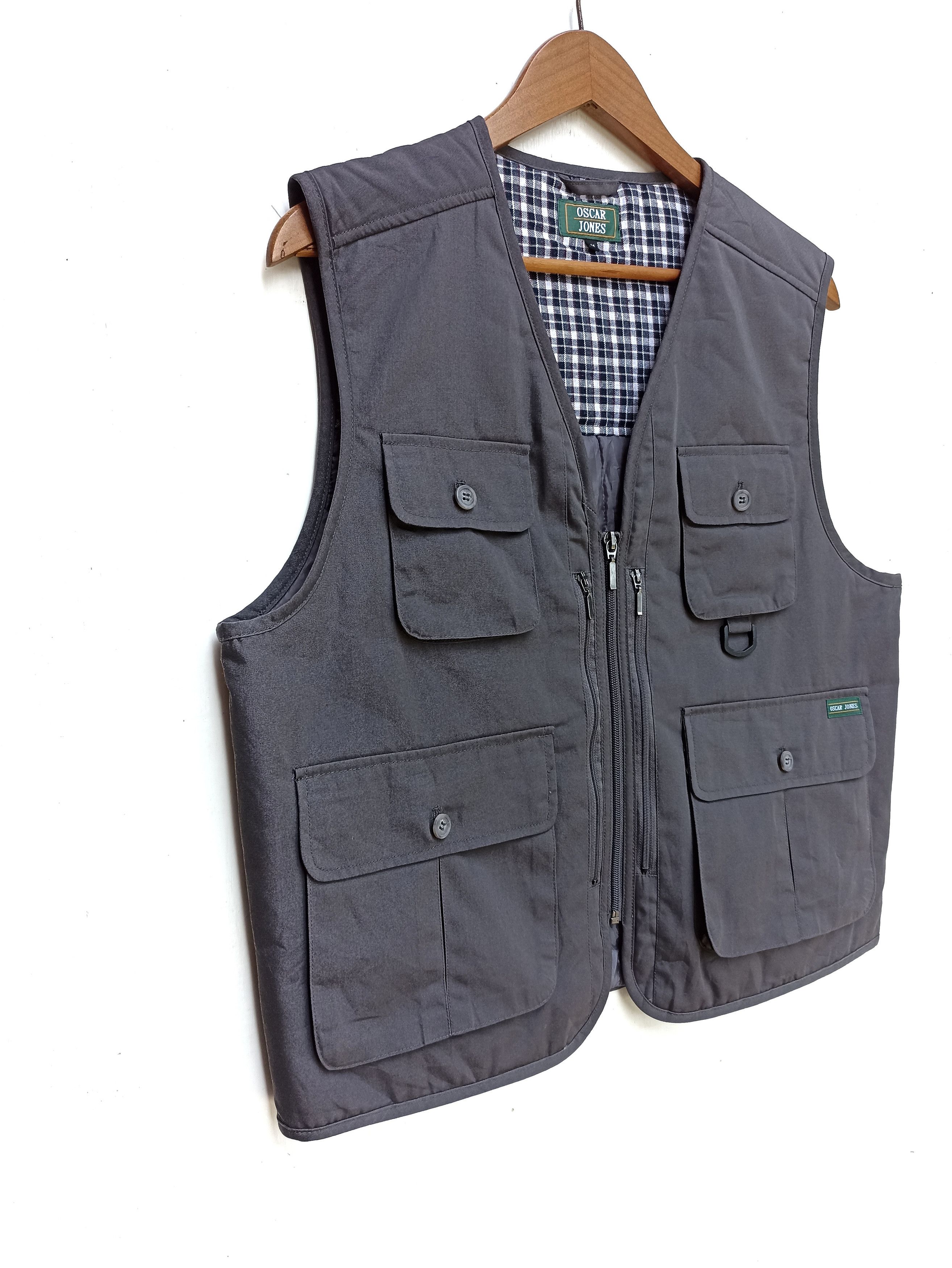 Japanese Brand Vintage Oscar Jones vest tactical gear multi pocket Size US M / EU 48-50 / 2 - 6 Thumbnail