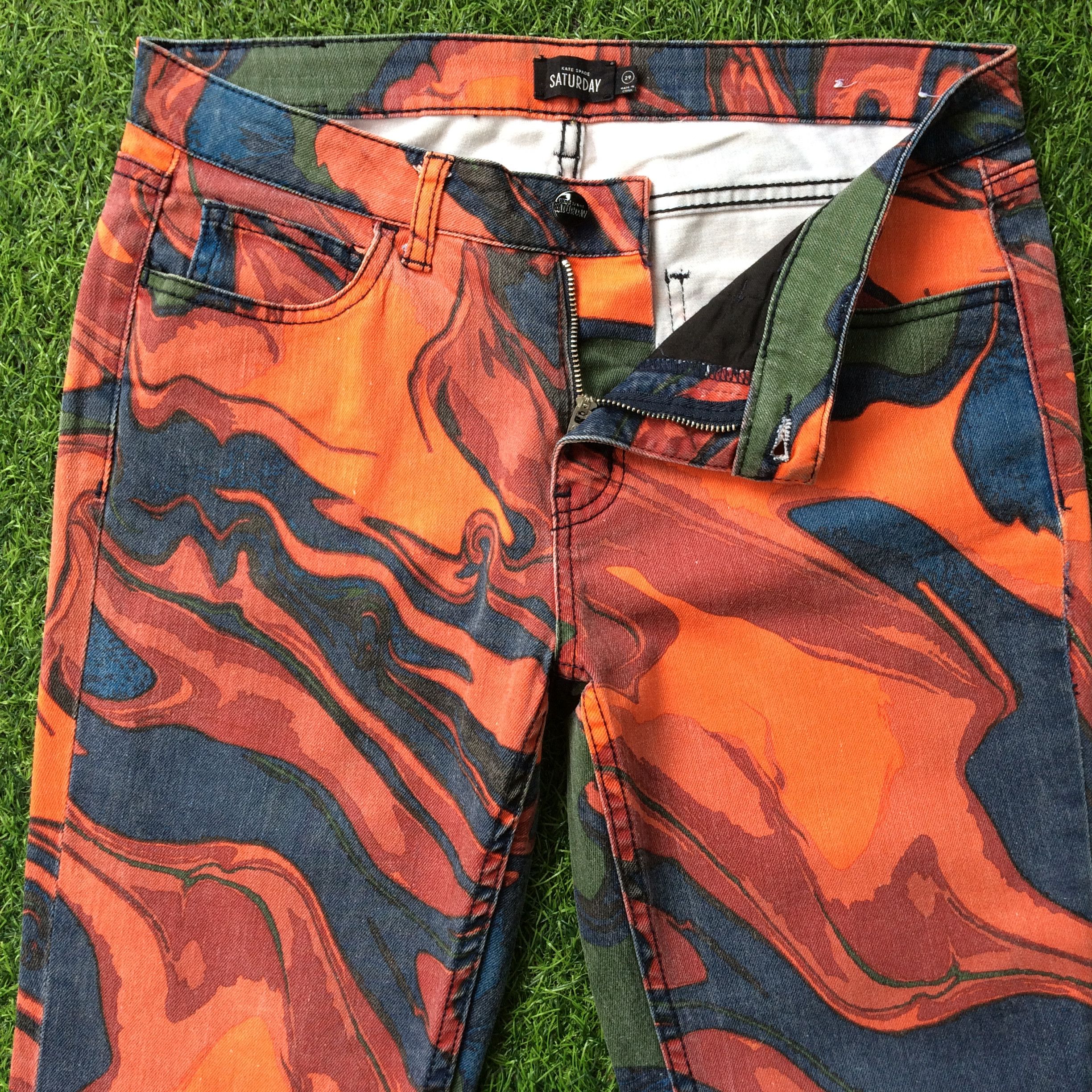 Kate Spade Kate Spade Saturday Multicoloured Abstract Jeans #D-226 Size 30" / US 8 / IT 44 - 1 Thumbnail