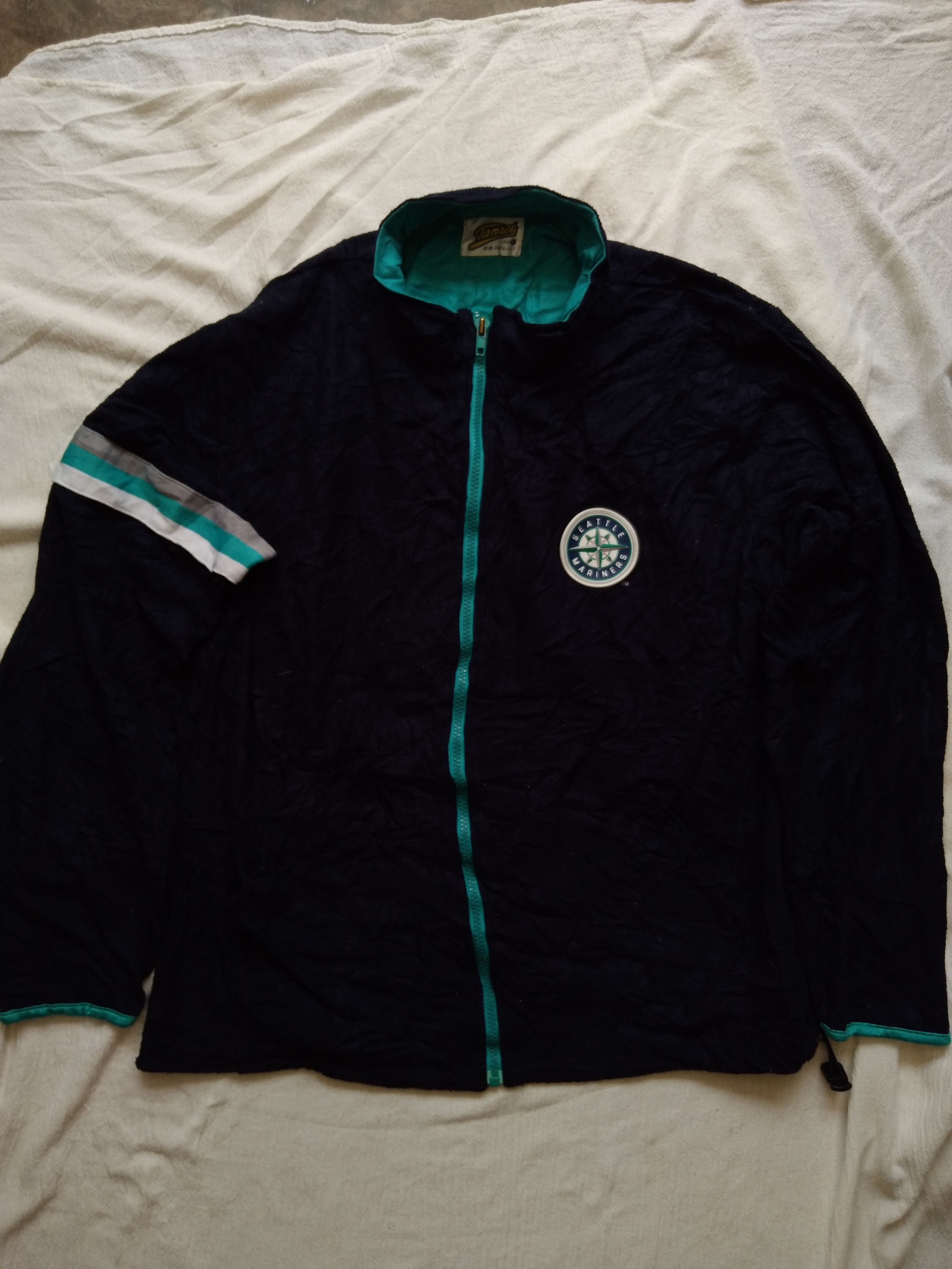 90s SEATLLE MARINERS MAJOR LEAGUE BASEBALL FLEECE JACKETS