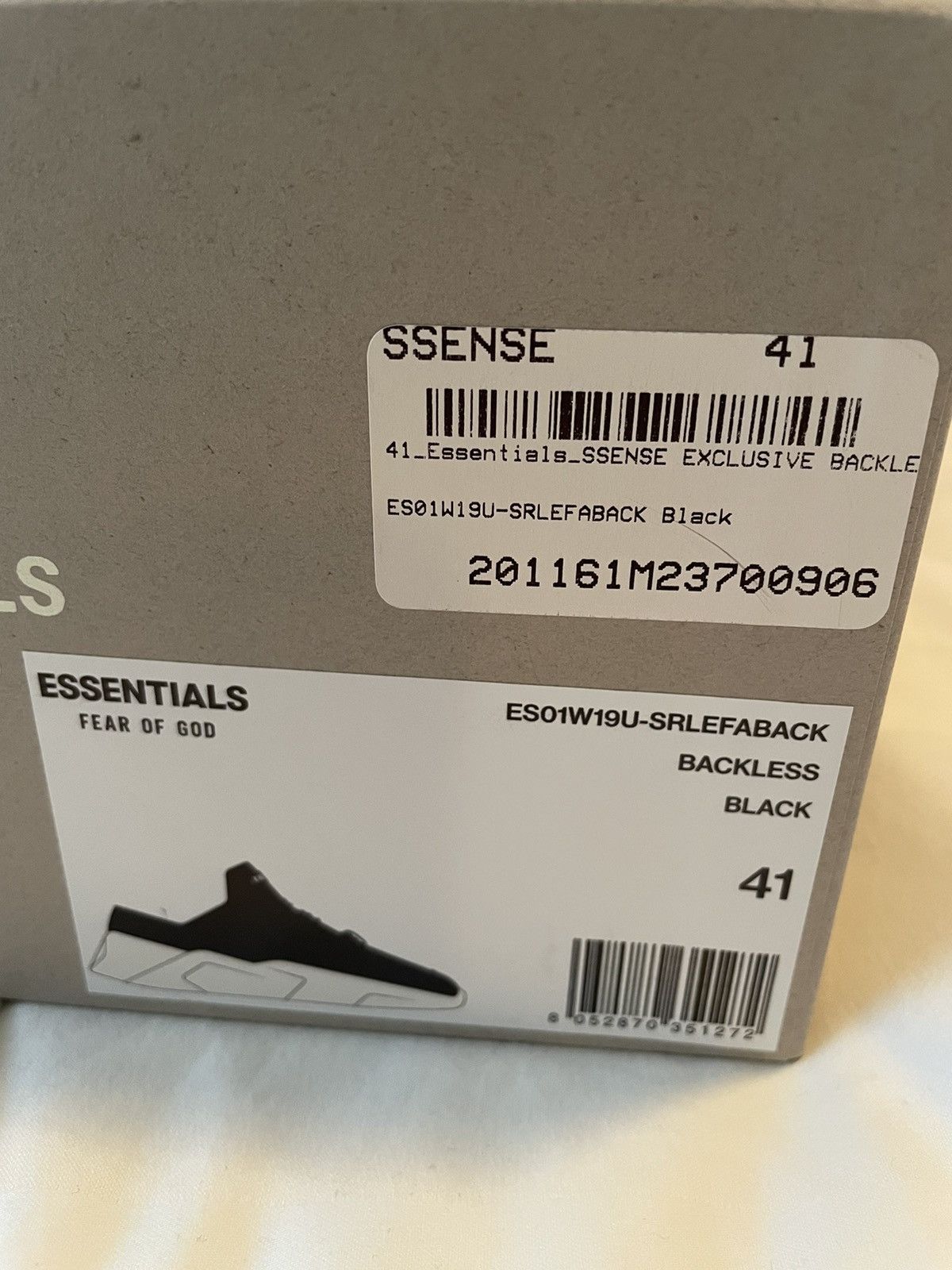 Essentials × Fear of God SSENSE Exclusive Backless Distance Runner Size US 9 / EU 42 - 6 Thumbnail