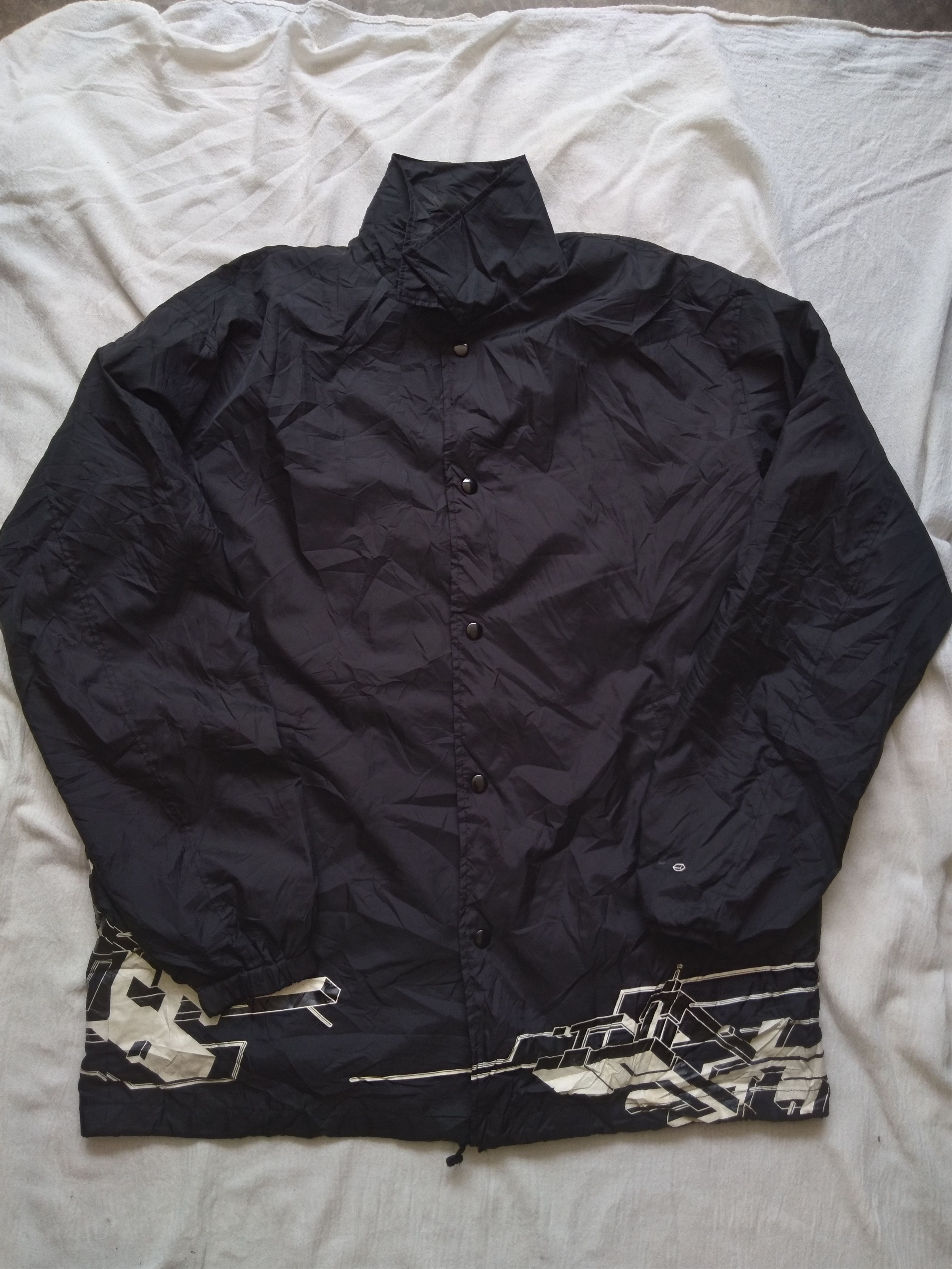 image of Offer Me ! Swagger Black XL Rap Coach Jackets, Men's