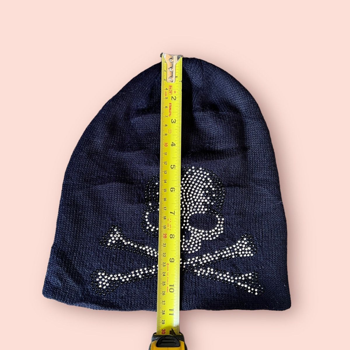 Japanese Brand × Seditionaries VINTAGE STUDDED SKULL PUNK BEANIE Size ONE SIZE - 8 Thumbnail