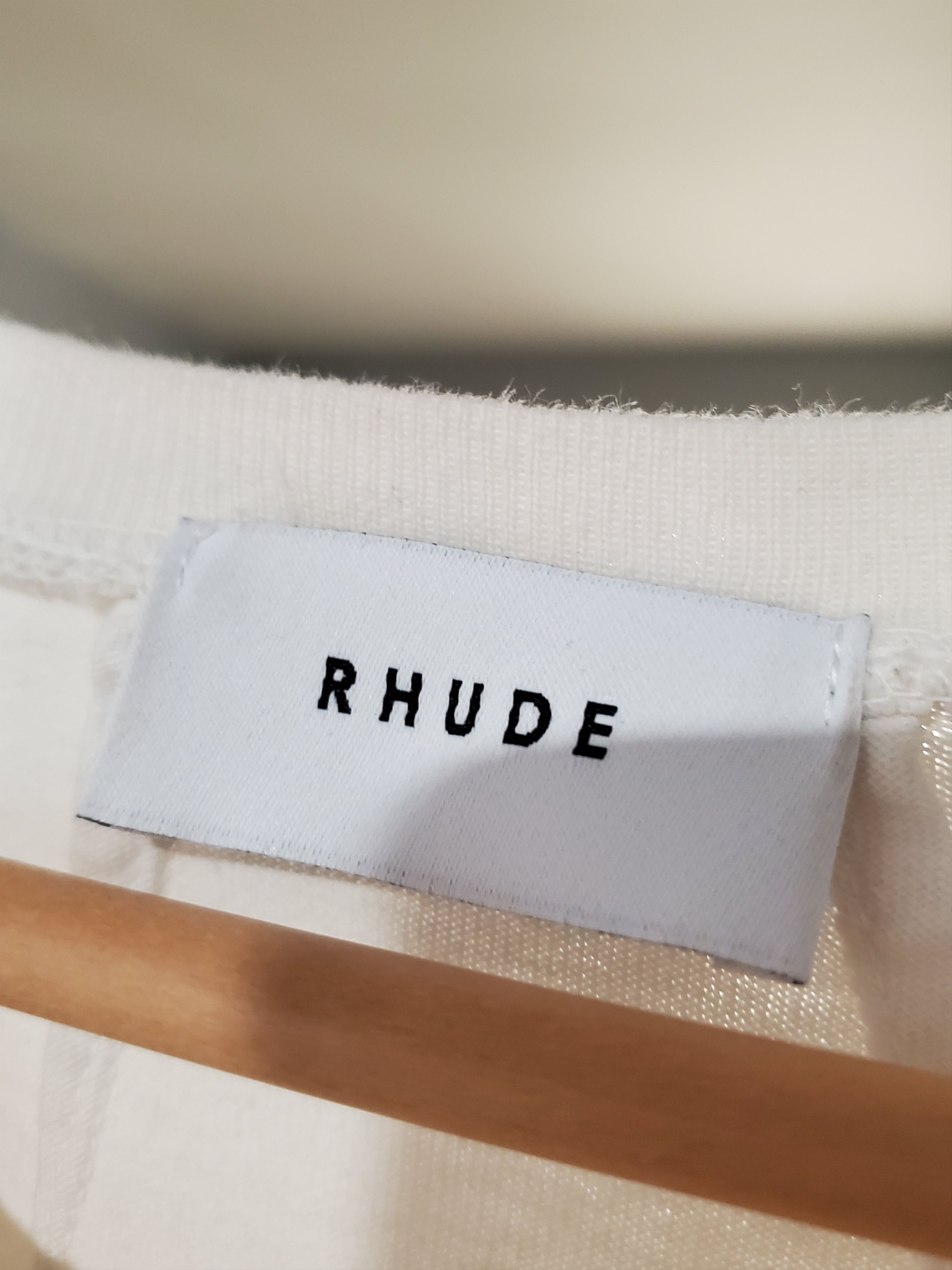 Rhude Rhude Long Sleeve Rhanger Tee Size US L / EU 52-54 / 3 - 2 Thumbnail