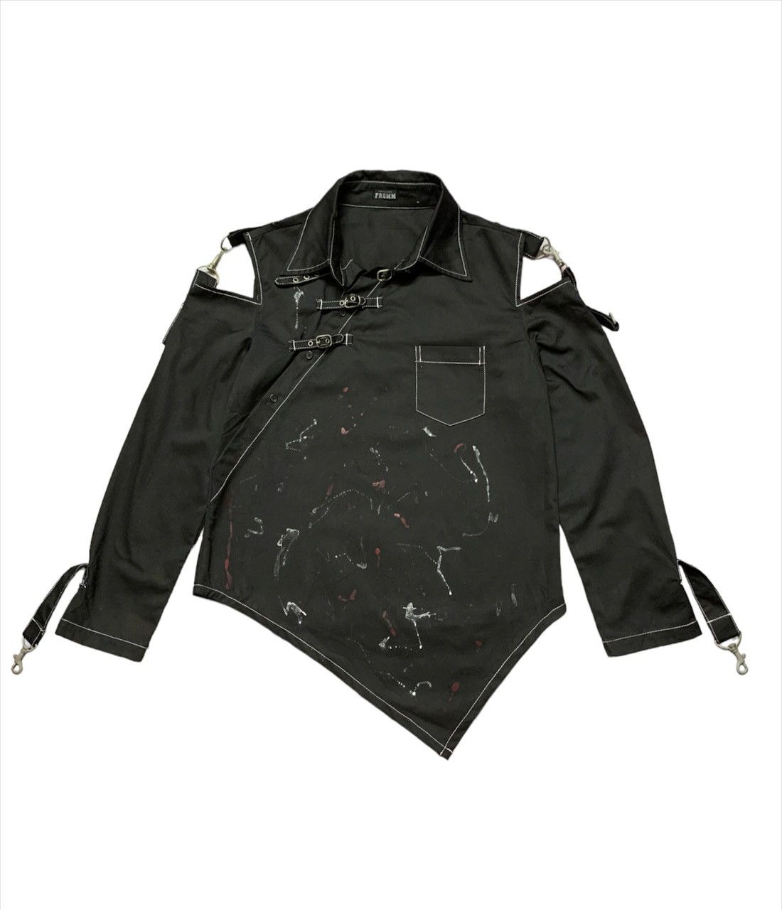 Beauty Beast Harajuku Fromm Bondage Uniform Goth Punk Rock Size US M / EU 48-50 / 2 - 2 Thumbnail