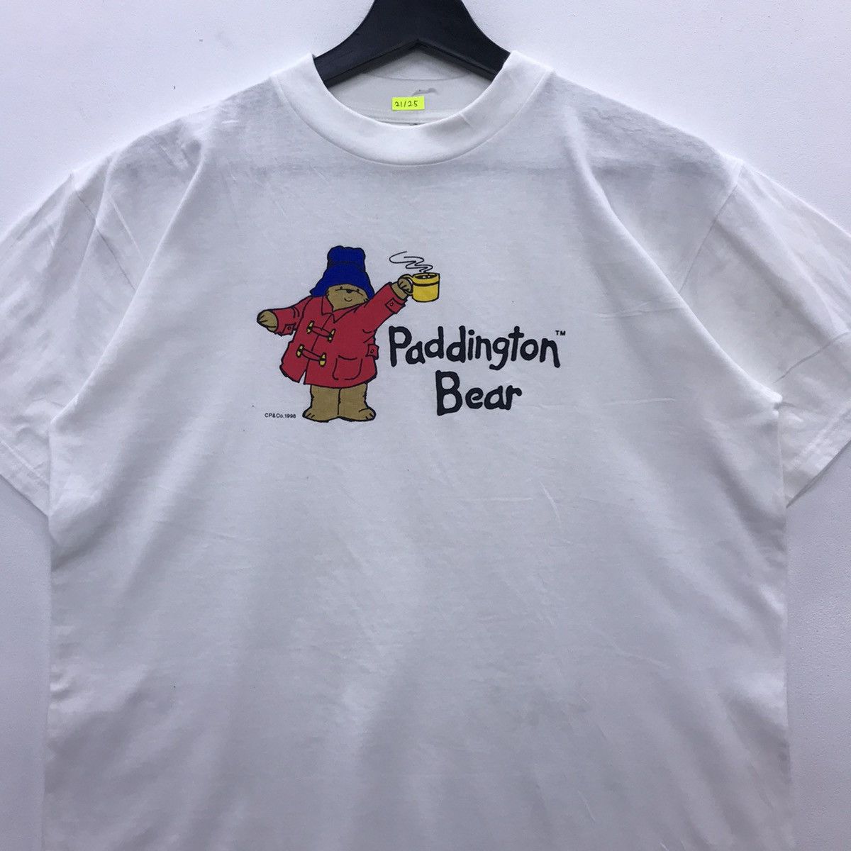 Cartoon Network × Disney Rare!! Paddington Bear tee Size US M / EU 48-50 / 2 - 3 Thumbnail