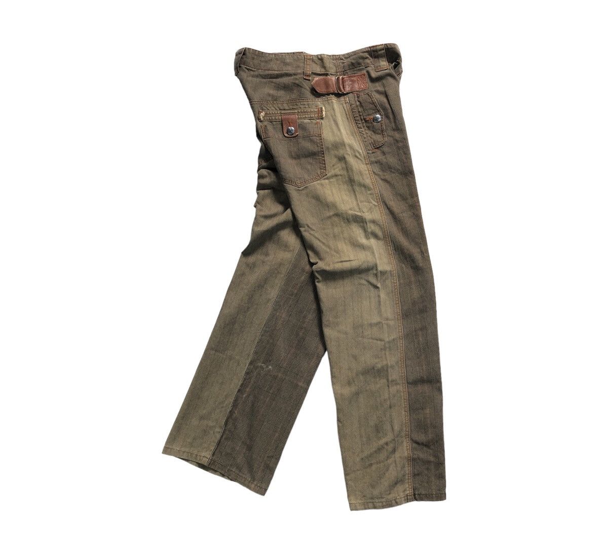 Rare! Inbreed 🇯🇵 HBT Reconstructed Buckle Strap Pant