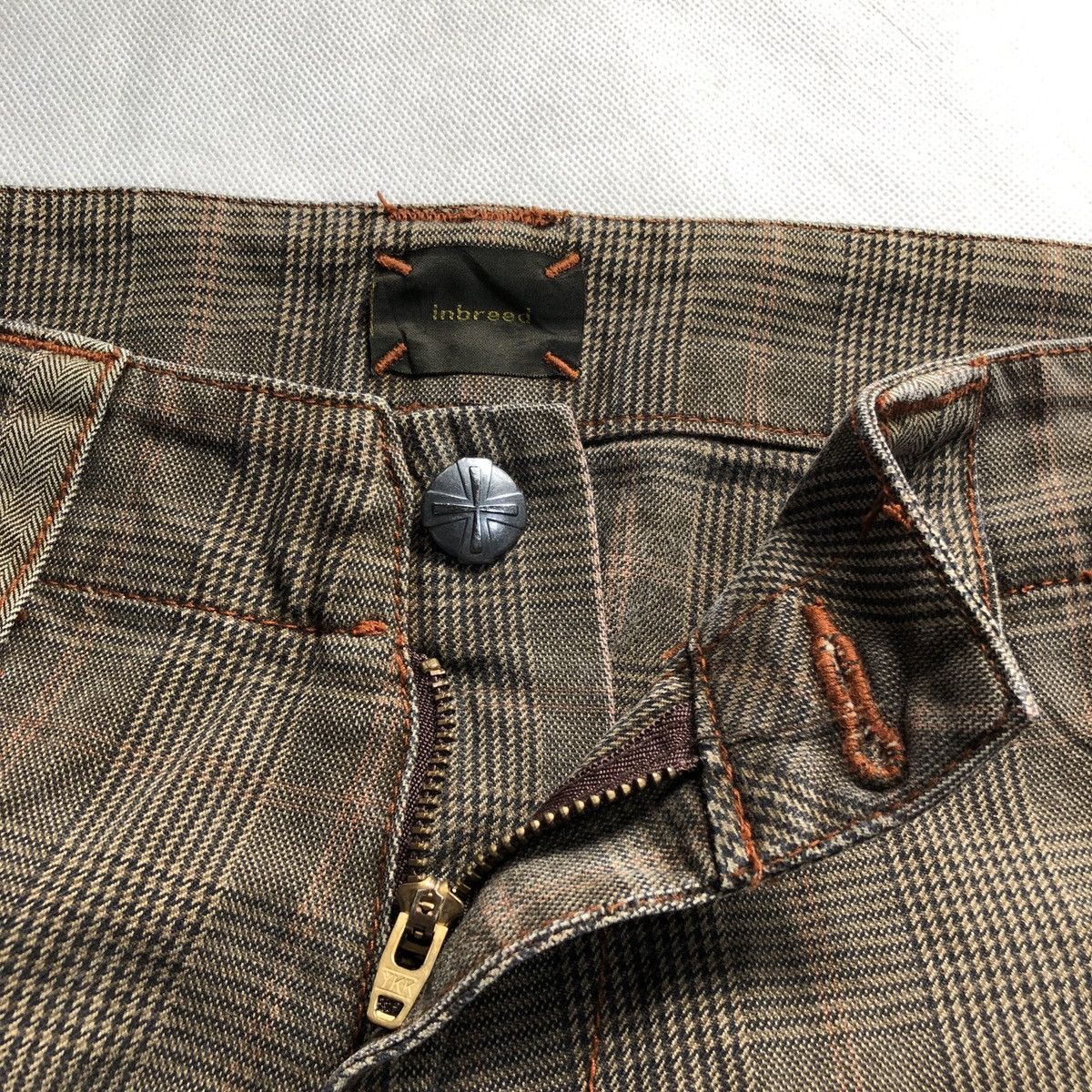 Japanese Brand Rare! Inbreed 🇯🇵 HBT Reconstructed Buckle Strap Pant Size US 31 - 7 Thumbnail