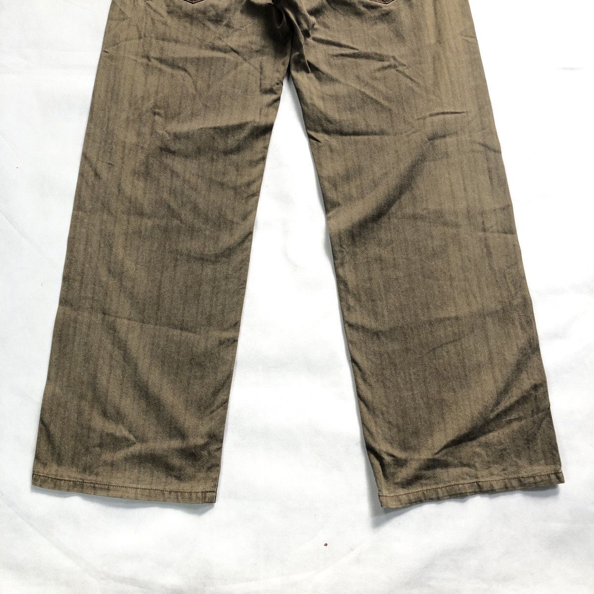 Japanese Brand Rare! Inbreed 🇯🇵 HBT Reconstructed Buckle Strap Pant Size US 31 - 12 Thumbnail