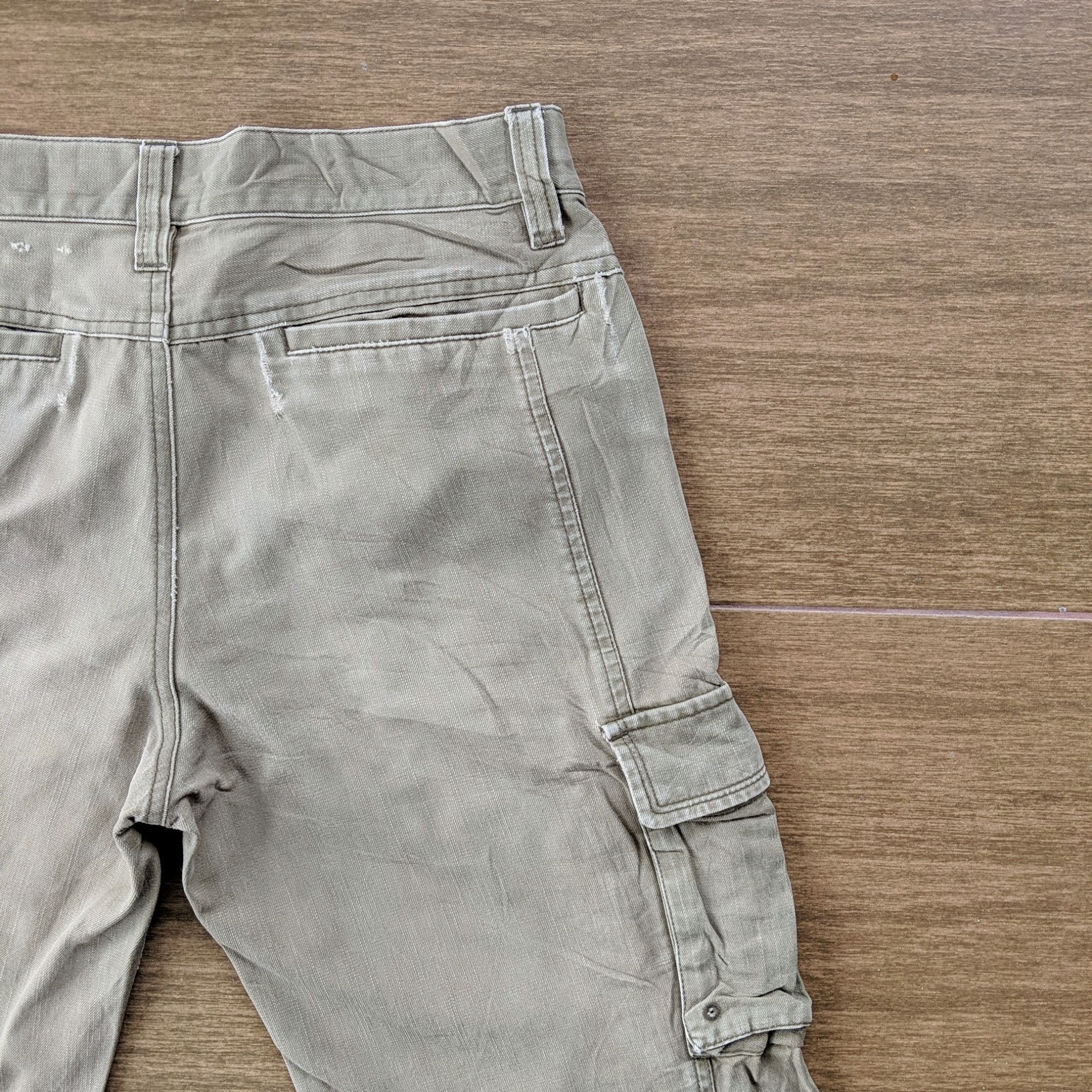 Japanese Brand Vintage East Boy Paint Splash Distressed Cargo Pants W29 Size US 29 - 9 Thumbnail