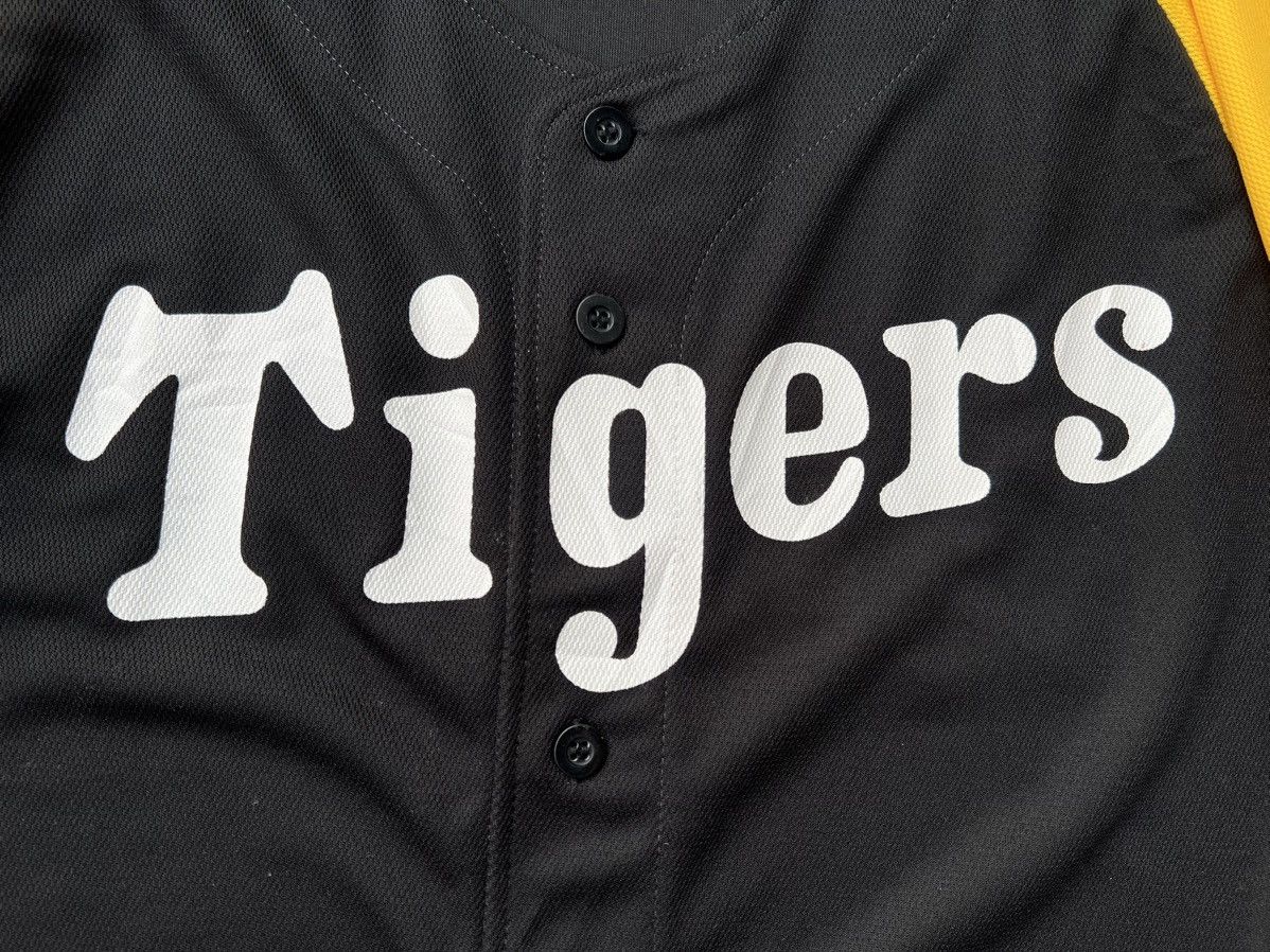 Japanese Brand × Vintage Y2K HANSHIN TIGERS X JOSHIN BASEBALL JERSEY MERC. Size US M / EU 48-50 / 2 - 8 Thumbnail