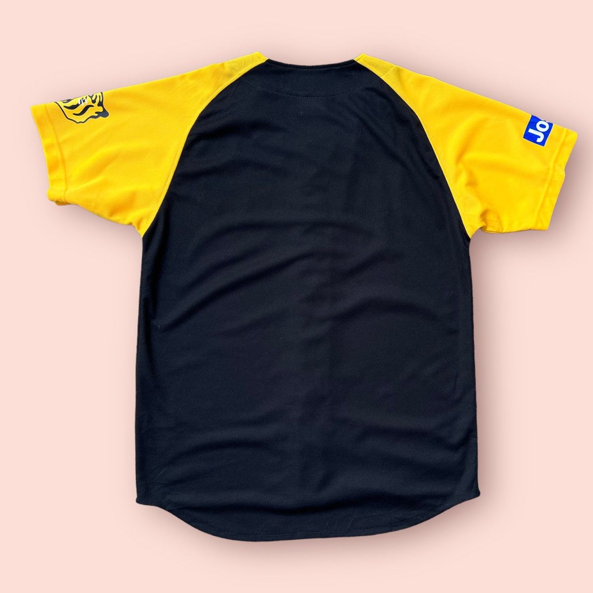 Japanese Brand × Vintage Y2K HANSHIN TIGERS X JOSHIN BASEBALL JERSEY MERC. Size US M / EU 48-50 / 2 - 6 Thumbnail