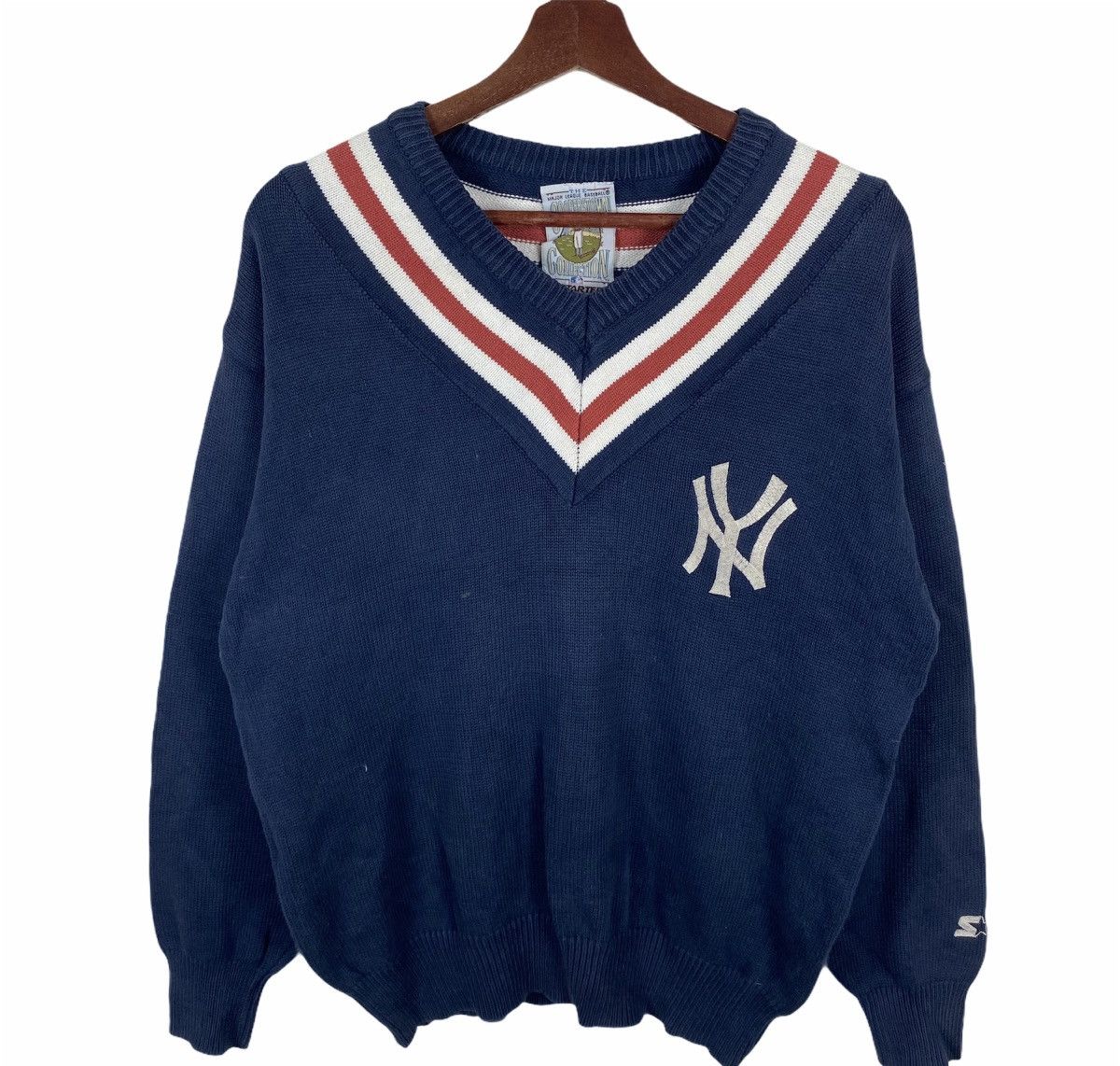 MLB × Starter × Vintage The Major League Baseball by STARTER Knitwear Size US M / EU 48-50 / 2 - 7 Thumbnail