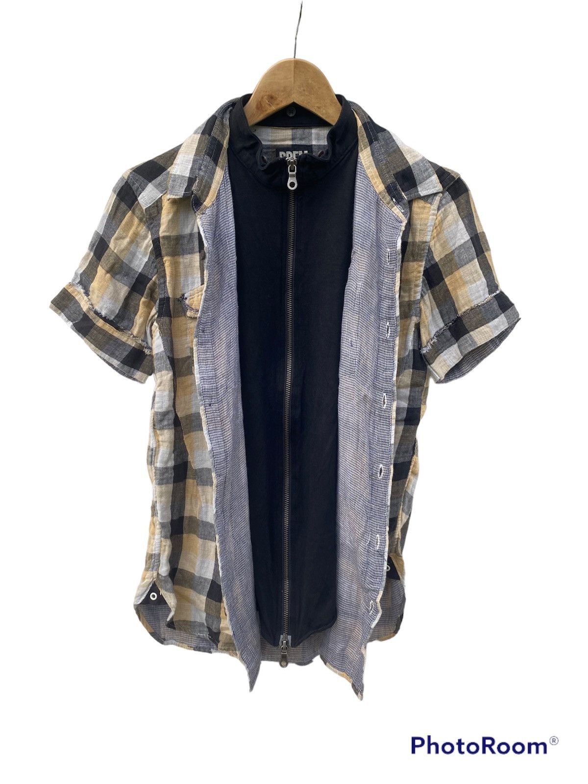 Rare PPFM Eastern Rock Button Ups Zipper Inside