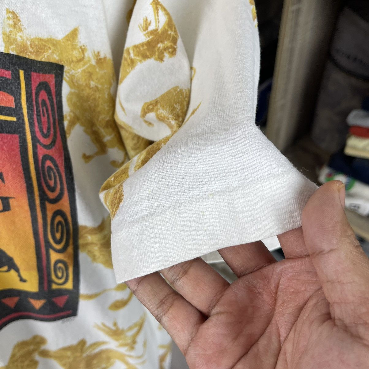 Vintage Vintage The Lion King Overprint Size US XL / EU 56 / 4 - 3 Thumbnail