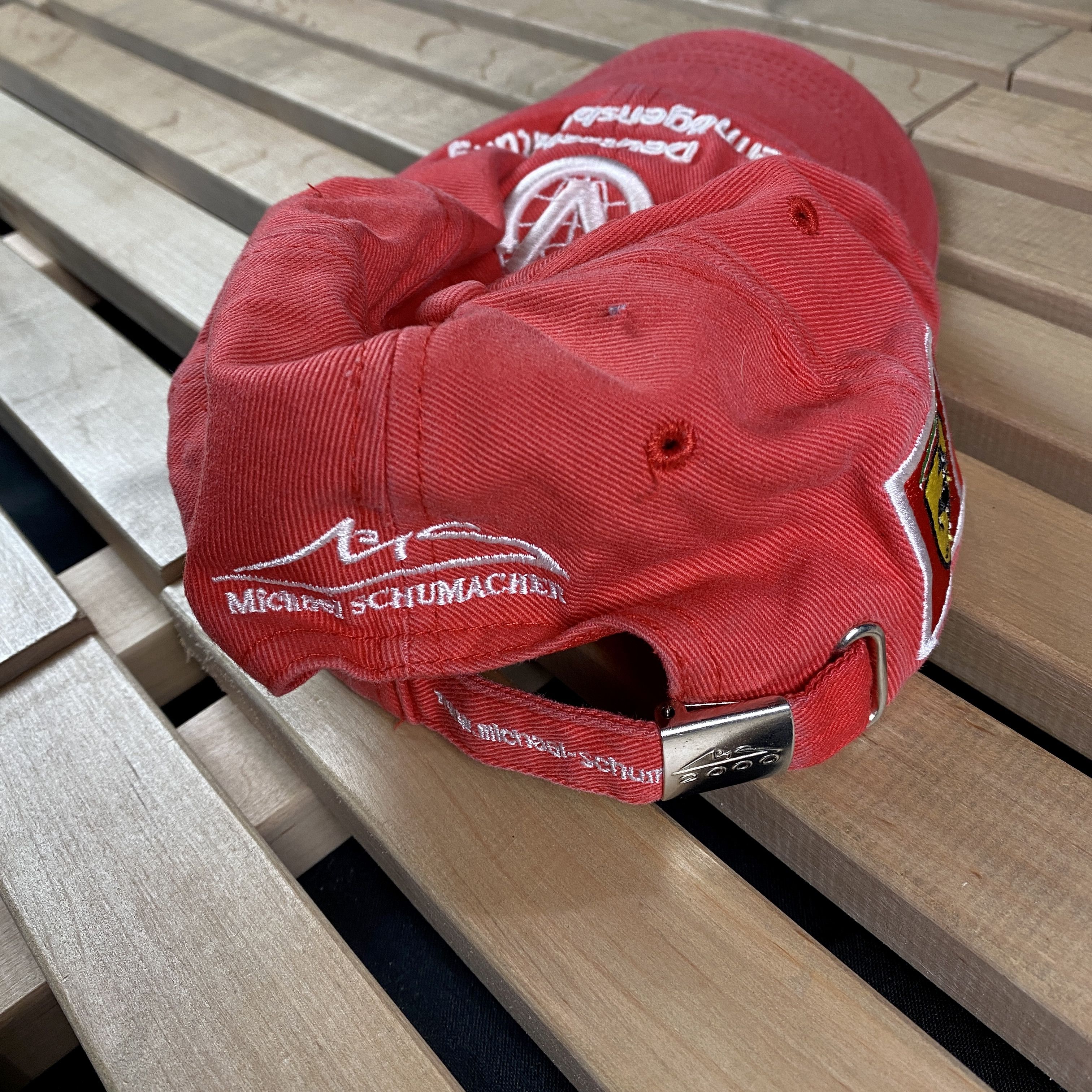 Ferrari × Vintage Mens Hat Cap Ferrari Racing Vintage One Size Size ONE SIZE - 5 Thumbnail