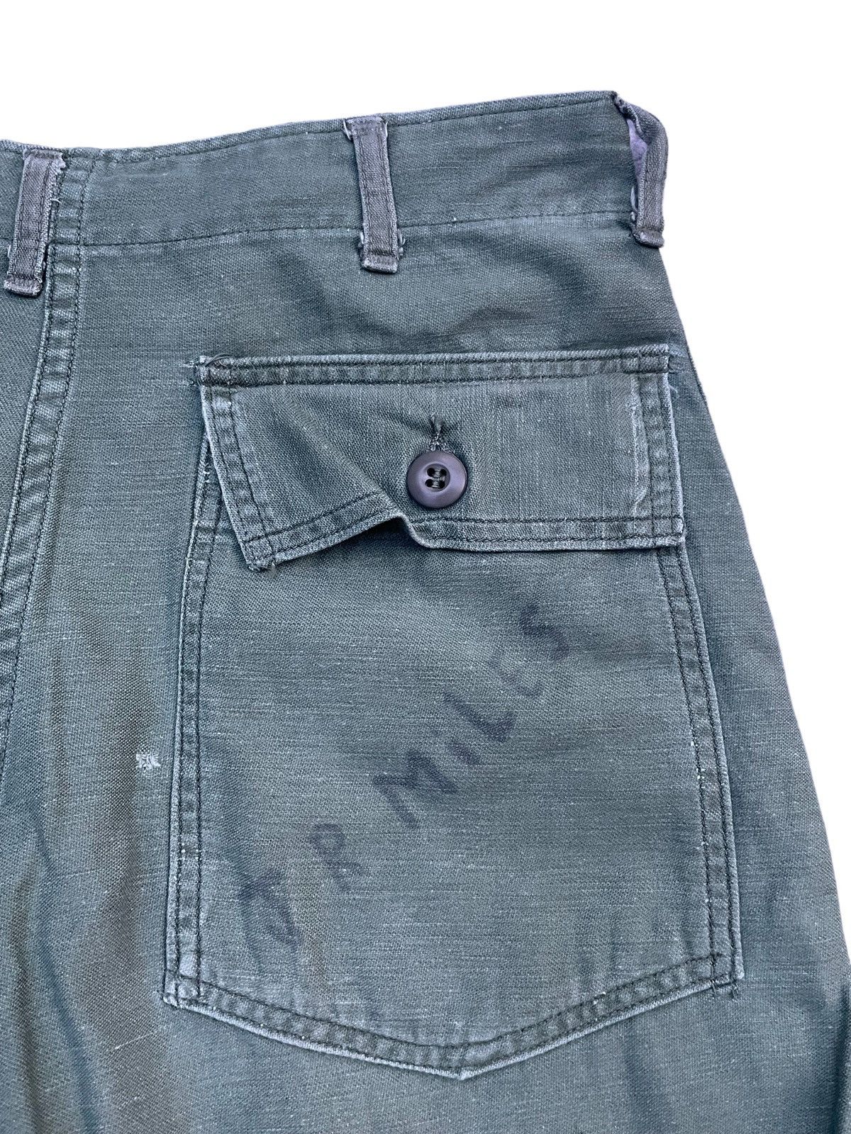 Vintage Vintage OG 107 Sateen Fatique Trouser Size US 28 / EU 44 - 3 Thumbnail
